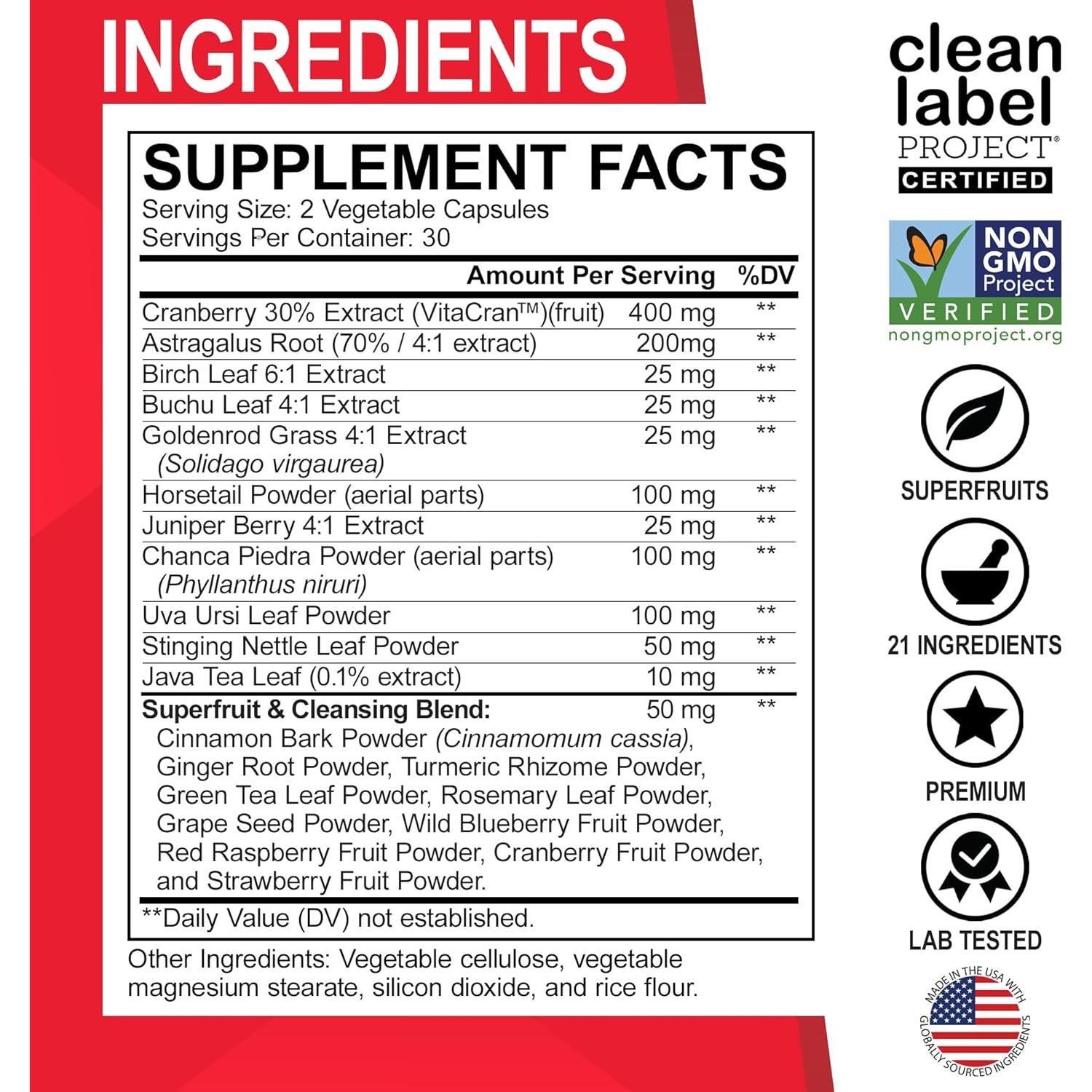 Suplemento Detox para Riñones Dr. Bo - 21 Ingredientes Naturales