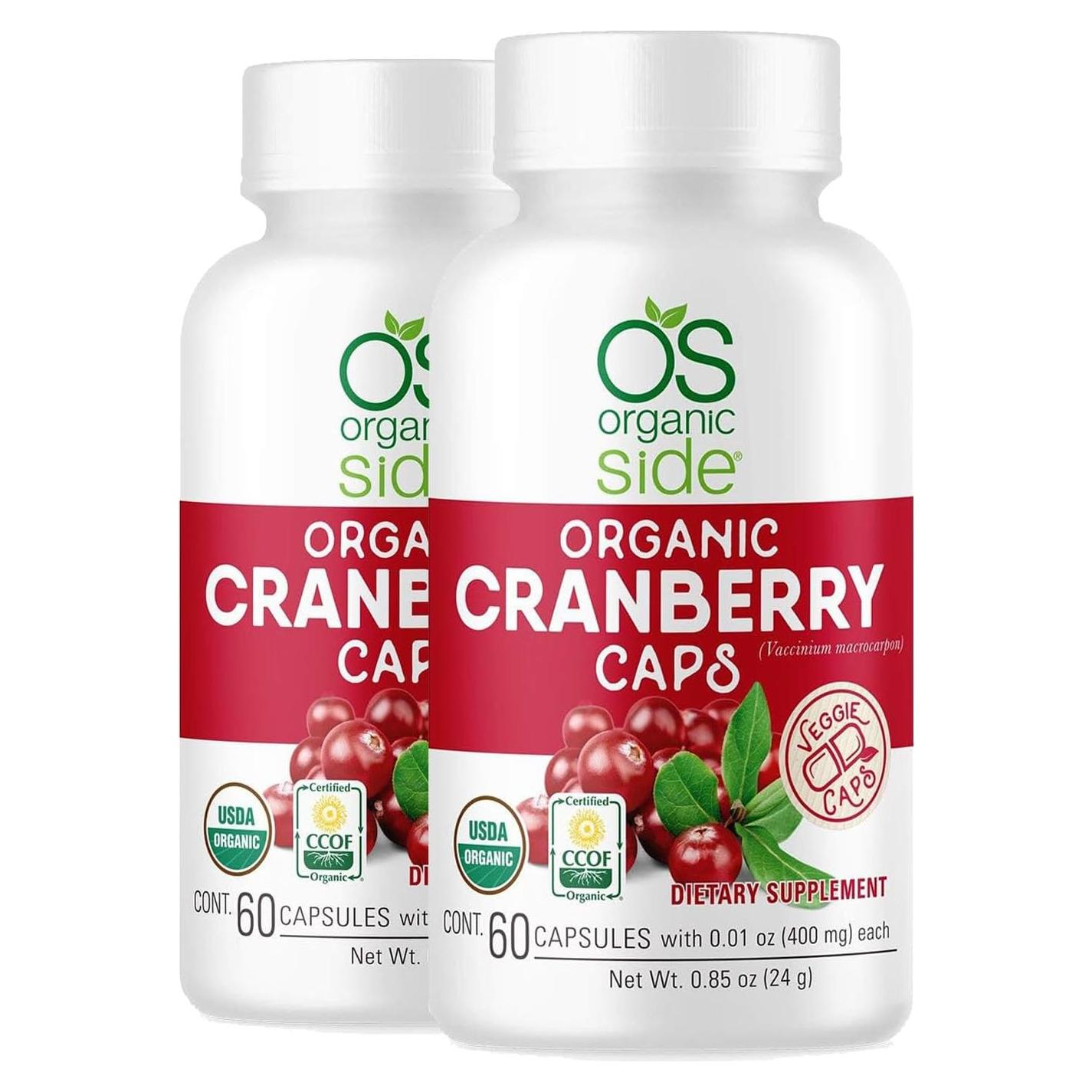 Cápsulas de Arándano Orgánico Lado Orgánico - 60 Veganas
