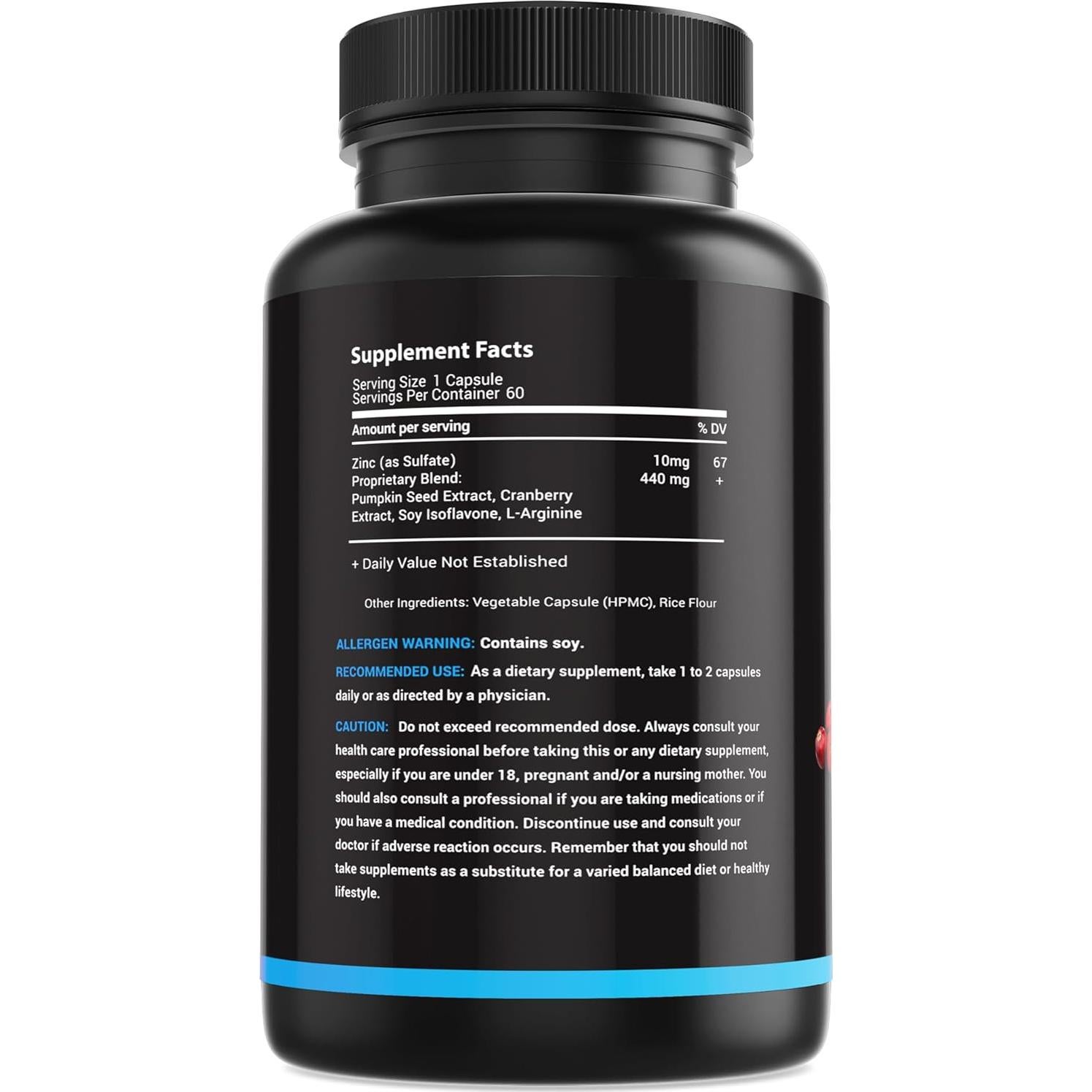 Suplemento Control de Vejiga MaxX Labs - 60 Cápsulas