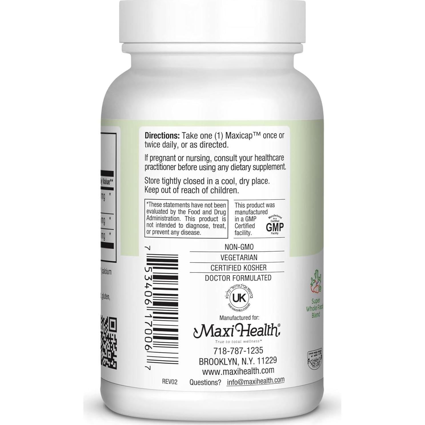 Cápsulas de Arándano Maxi-Health CranMax 60 Unidades