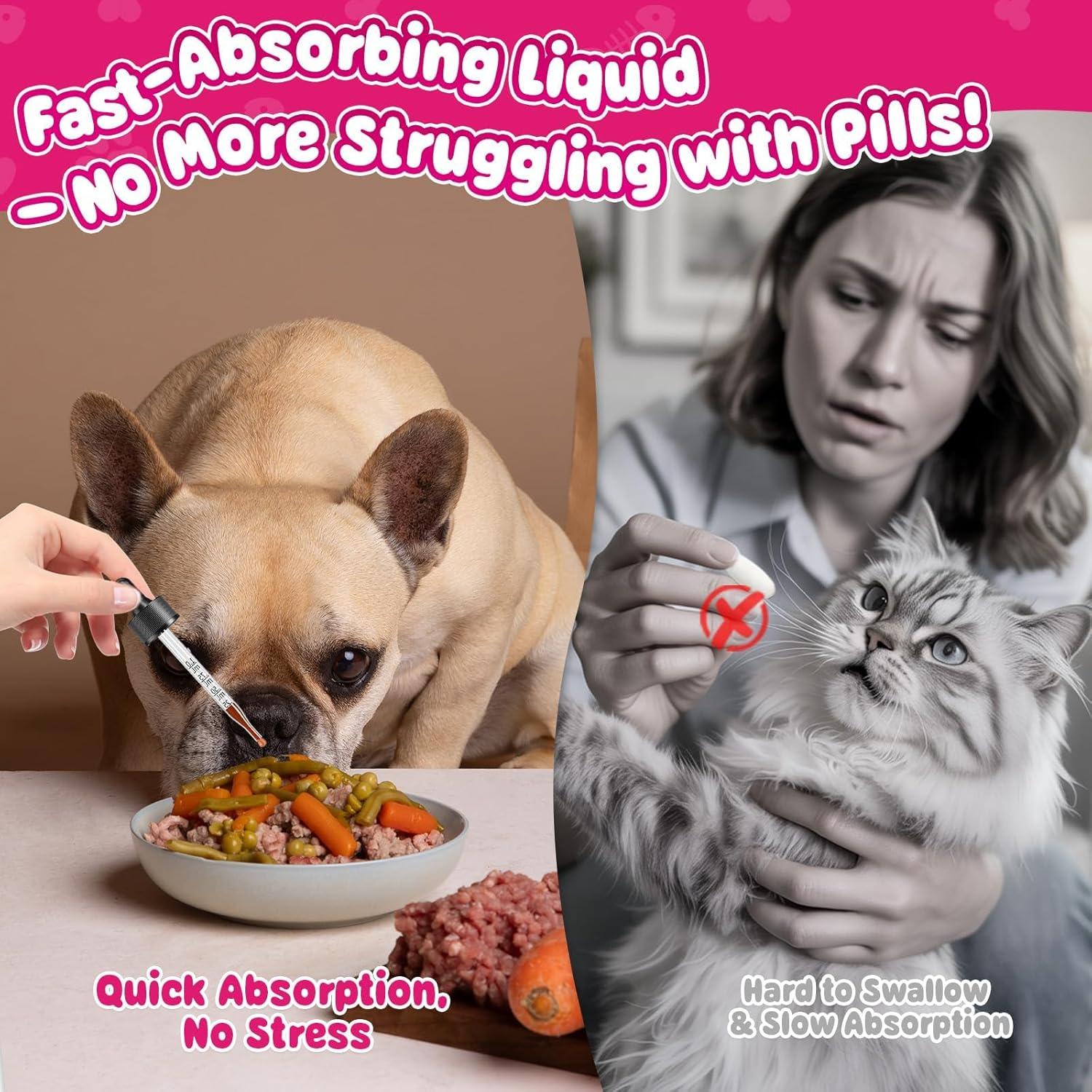 Gotas de Soporte Urinario para Gatos y Perros Carmelie 56.7g