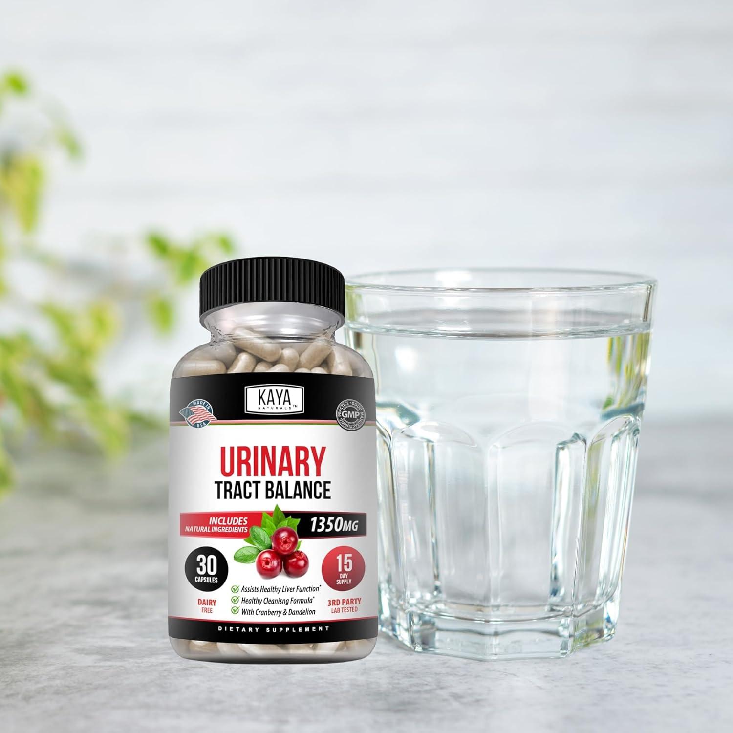 Suplemento D-Mannose Kaya Naturals 30 Cápsulas Vegetales