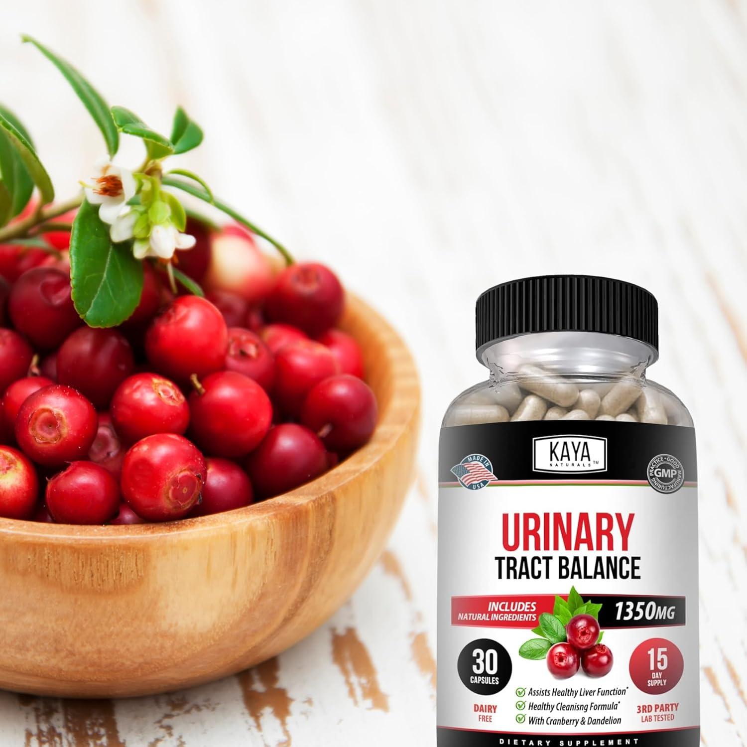 Suplemento D-Mannose Kaya Naturals 30 Cápsulas Vegetales