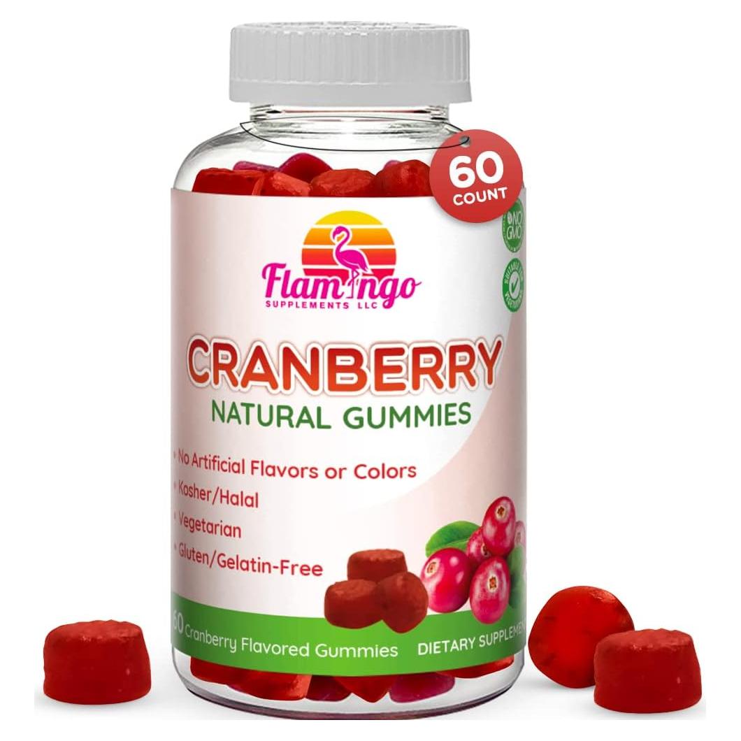 Gomitas de Arándano 1000 mg MG - Suplemento Vegano 60 Unidades