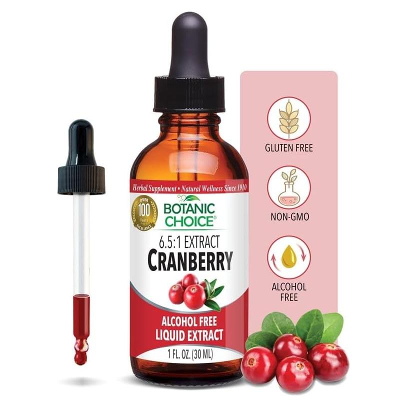 Extracto Líquido de Arándano Sin Alcohol Botanic Choice 29.57 ml