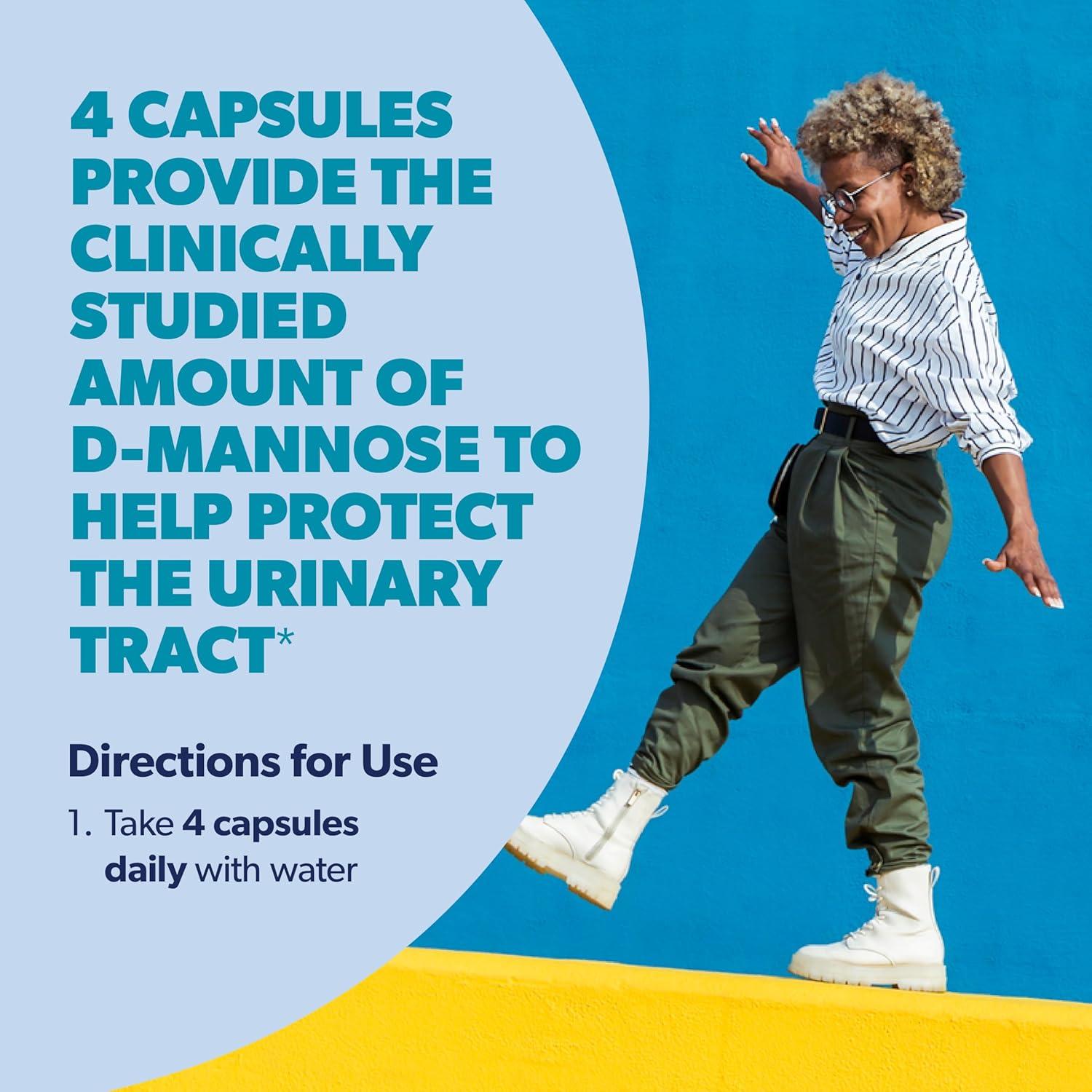 AZO D-Mannose 120 Cápsulas - Salud del Tracto Urinario