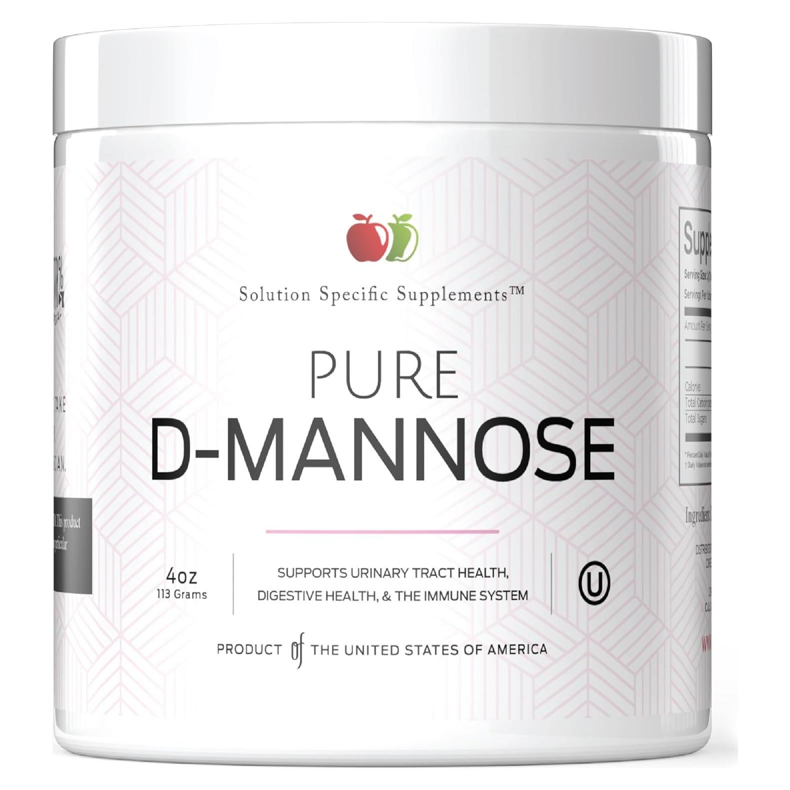 Suplemento D-Mannose en polvo 113g - Complete Natural Products
