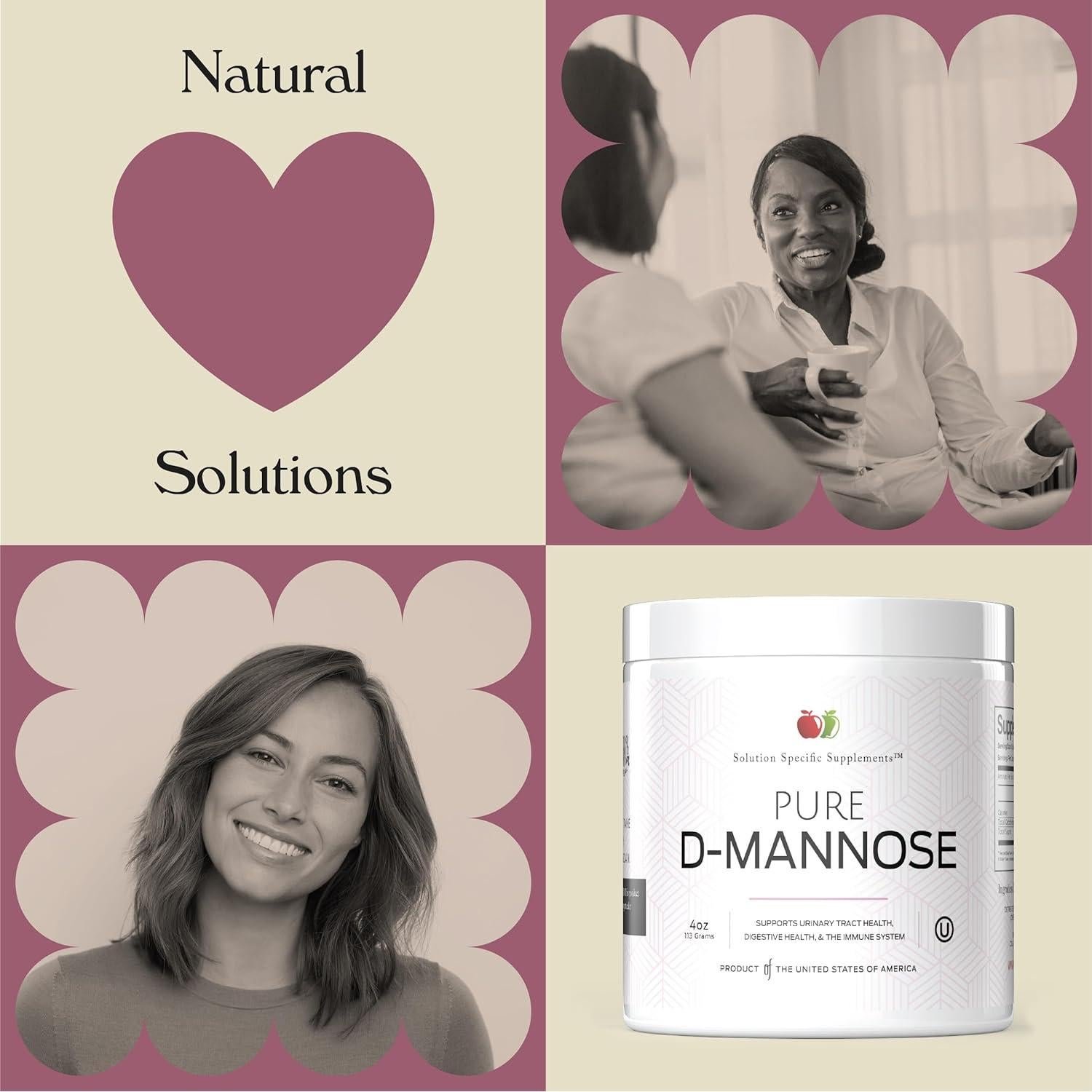 Suplemento D-Mannose en polvo 113g - Complete Natural Products