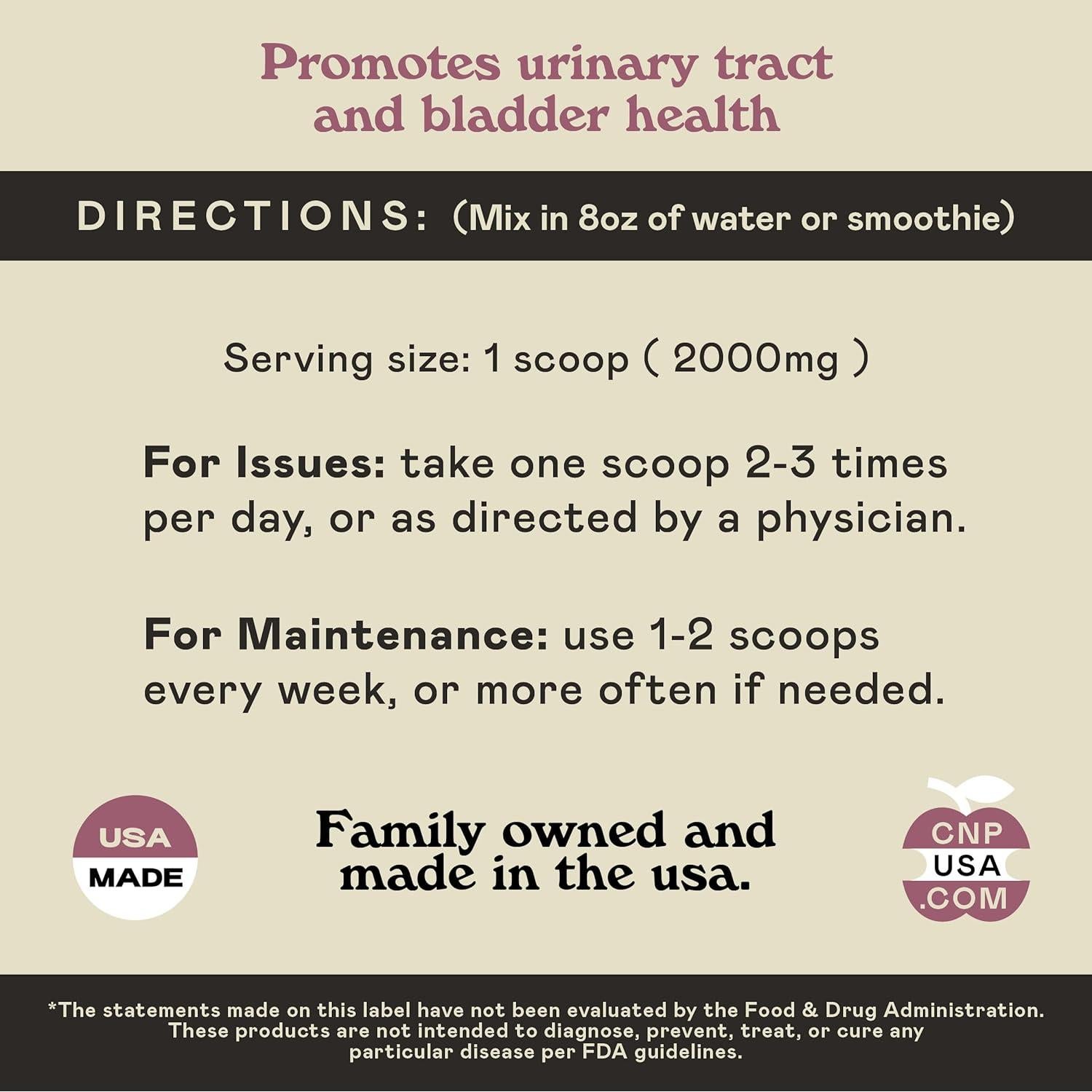 Suplemento D-Mannose en polvo 113g - Complete Natural Products