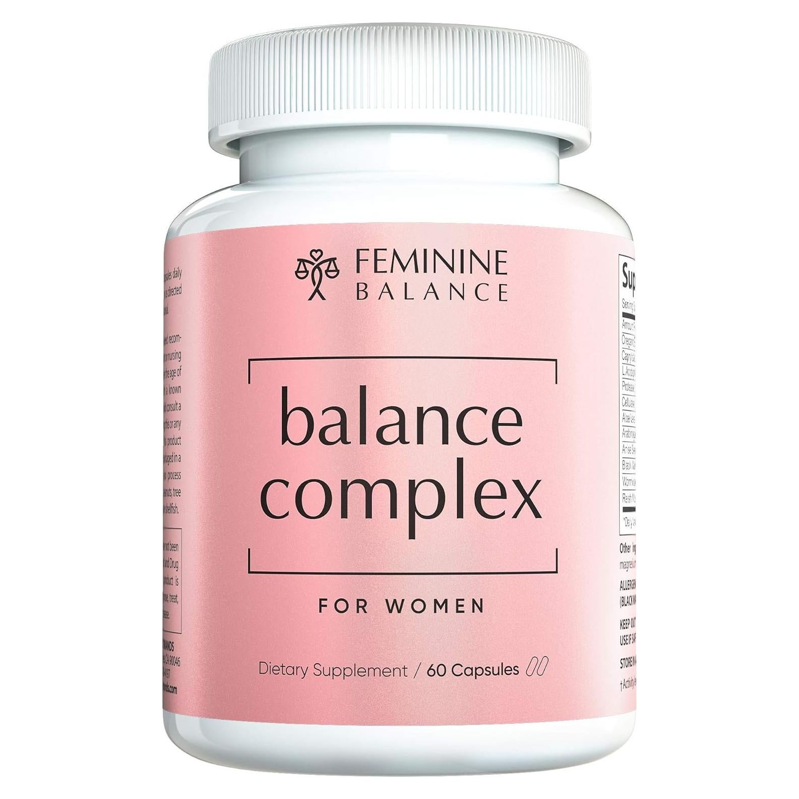 Balance Complex Probioticos Vaginales 100 Mil Millones 60 Cápsulas