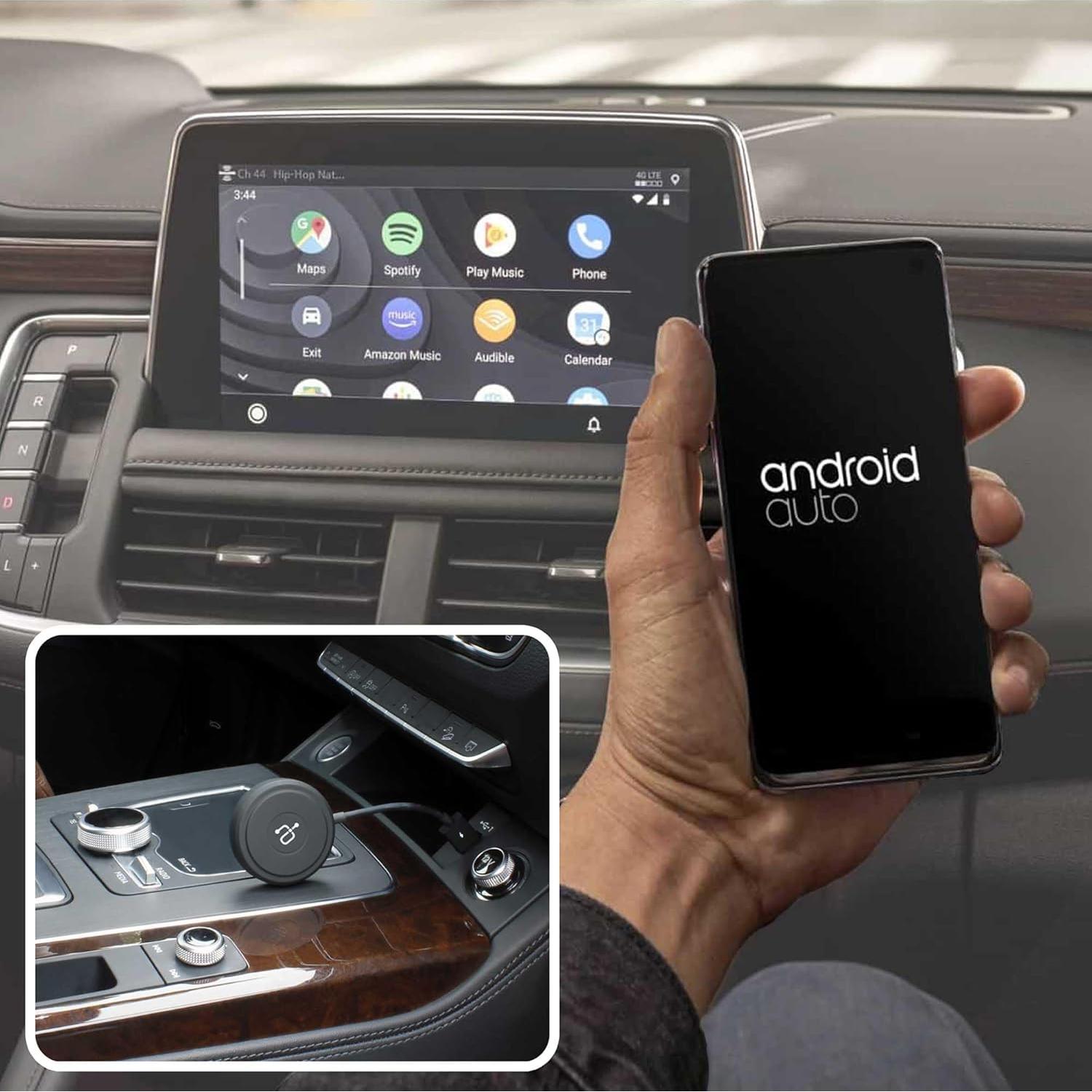 Adaptador Inalámbrico Aluratek para Android Auto 2023