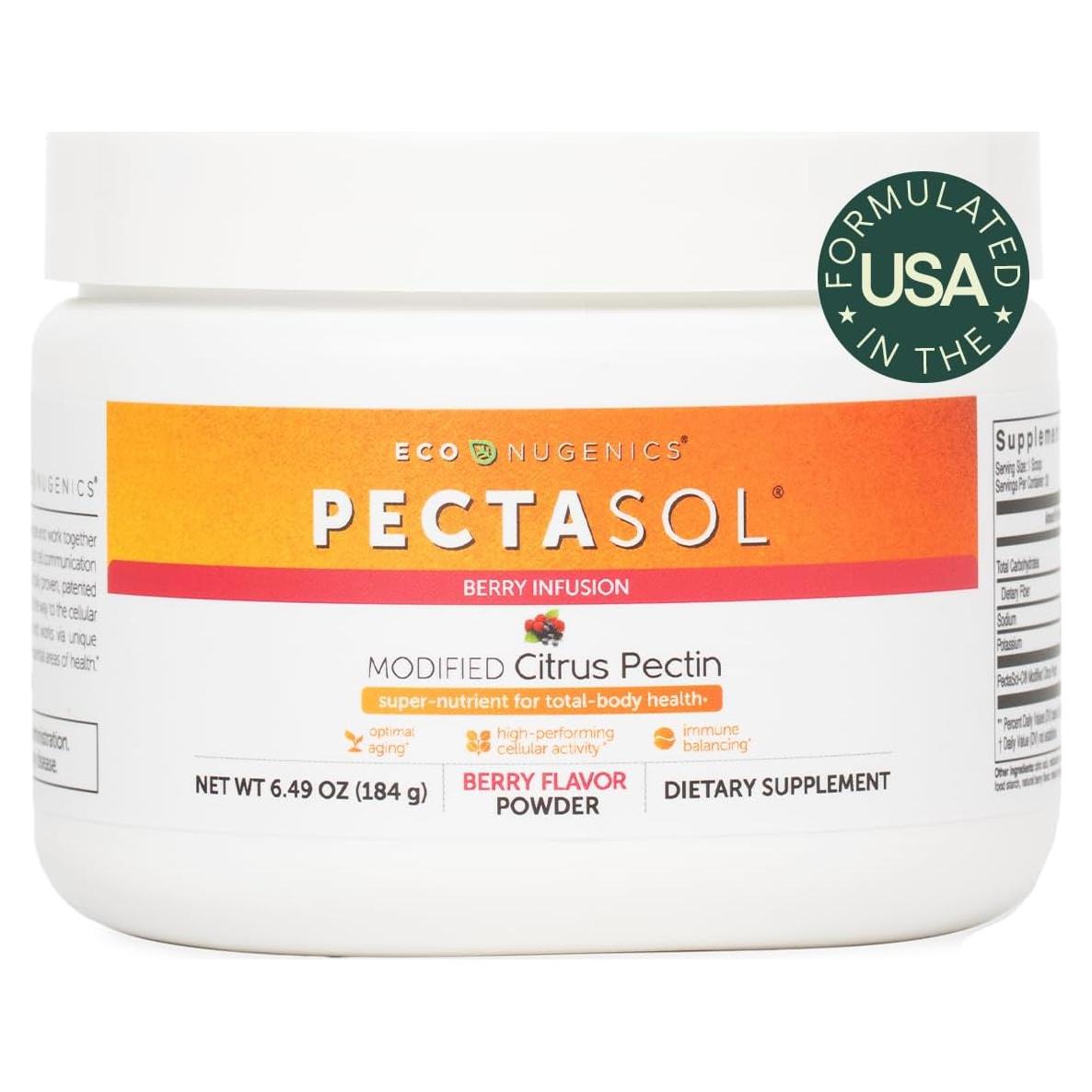 PectaSol Pectina de Cítricos Modificada 184g - Suplemento Salud