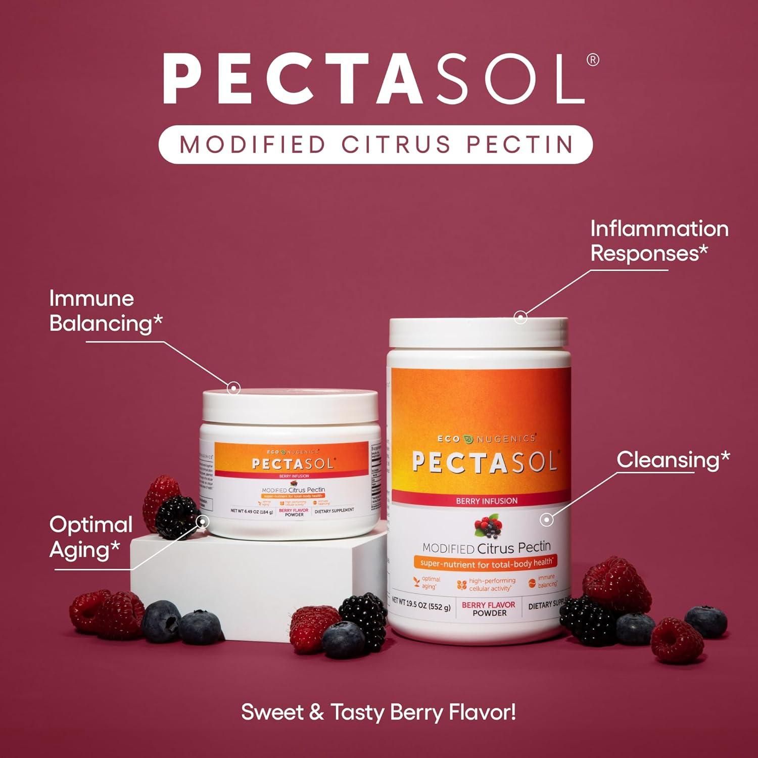 PectaSol Pectina de Cítricos Modificada 184g - Suplemento Salud