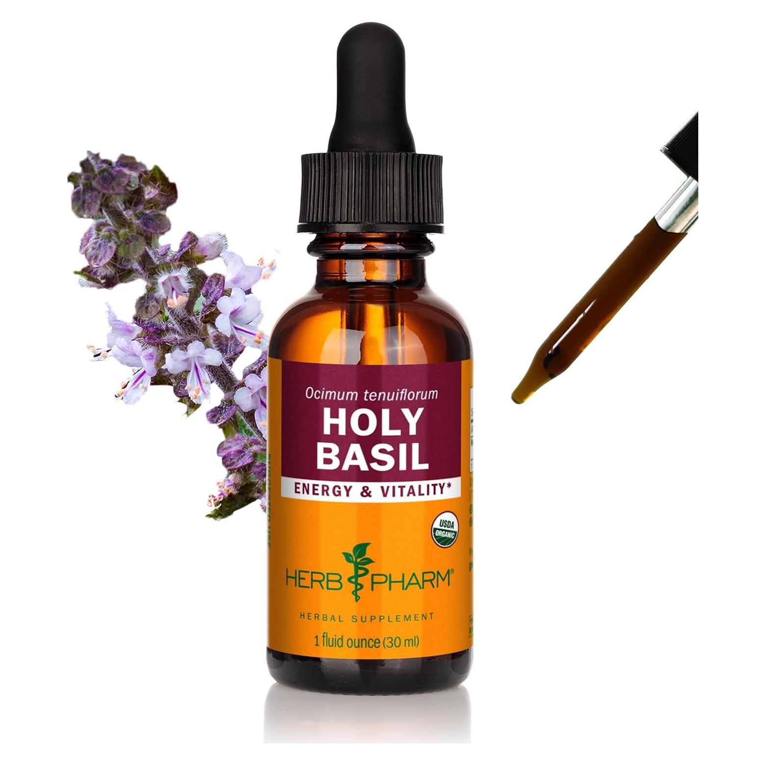 Extracto de Albahaca Sagrada Orgánica Herb Pharm 30 ml