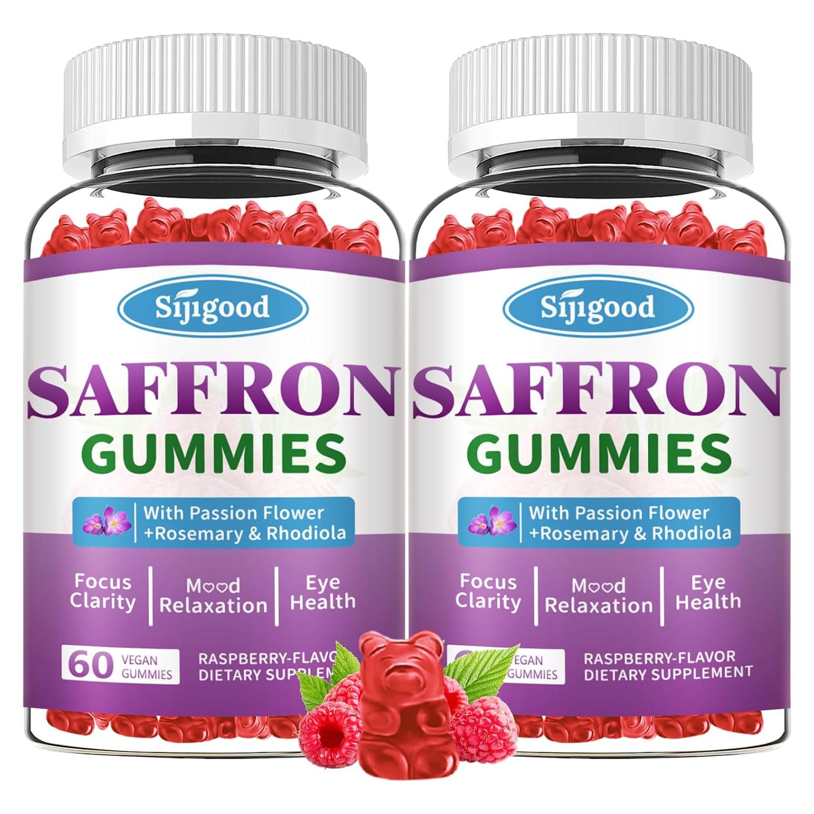 Gominolas de Azafrán Sijigood 60 Unidades Sin Azúcar