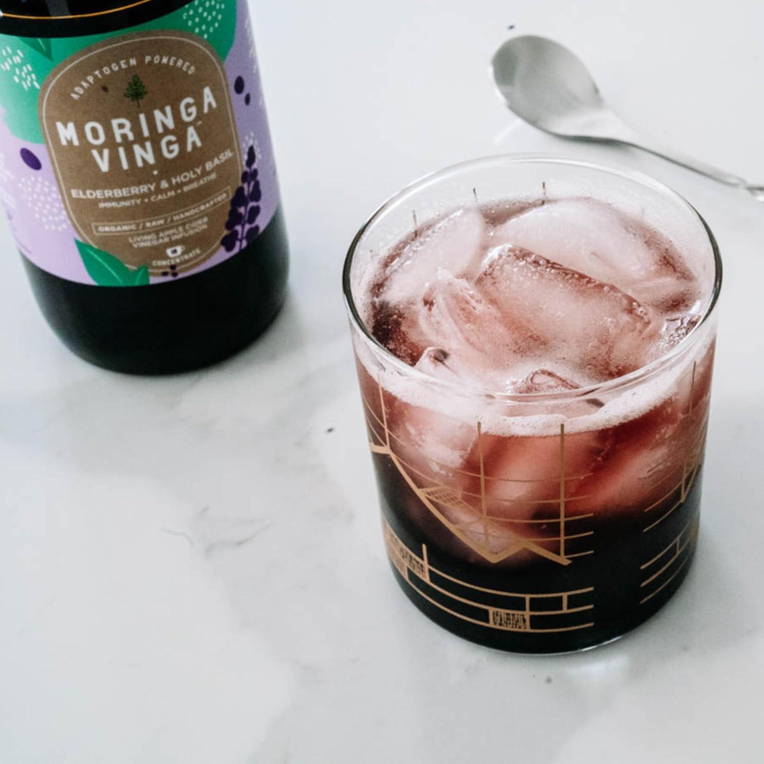 Infusión Orgánica VINGA de Saúco y Albahaca Sagrada 473 ml