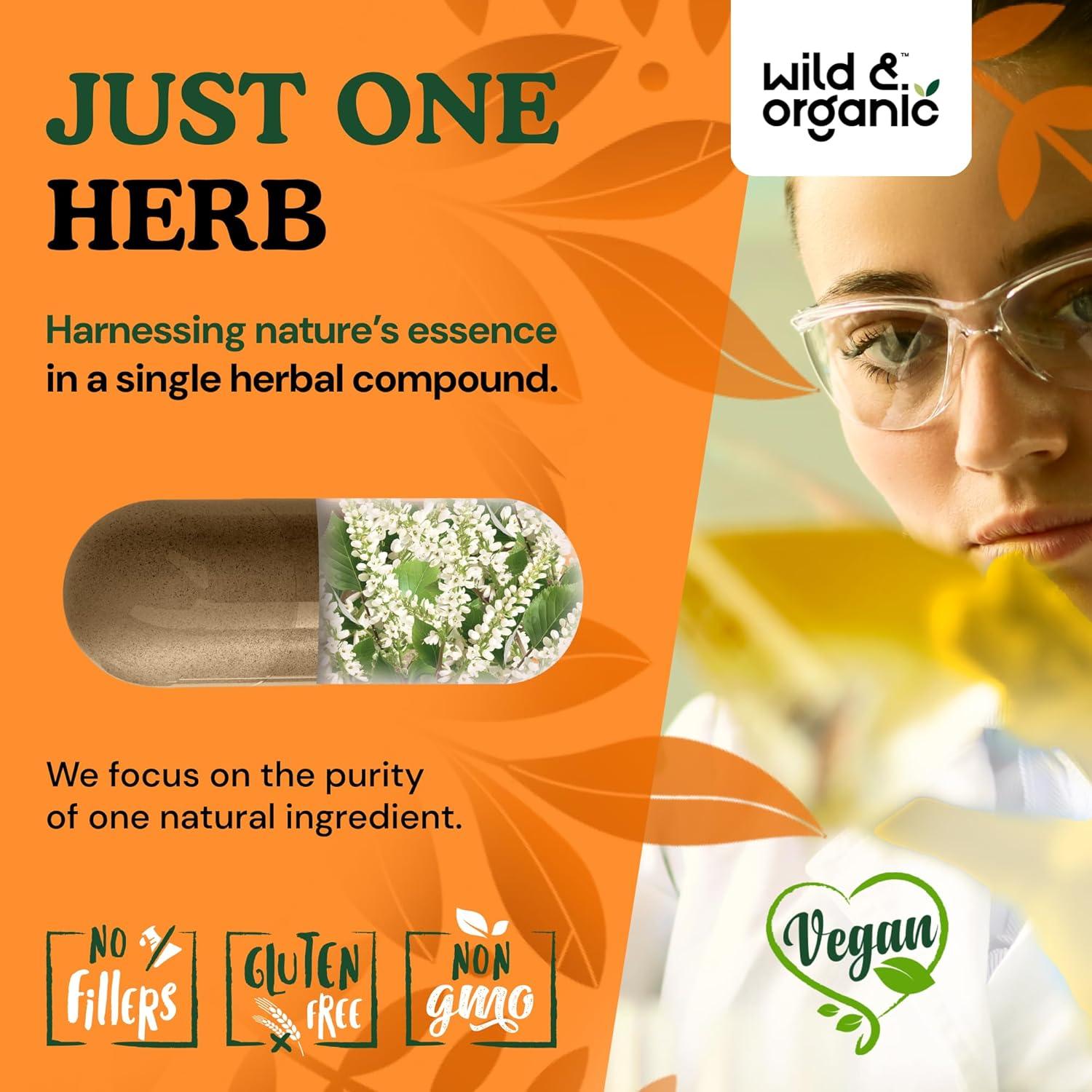 Cápsulas de Cohosh Negro Silvestre y Orgánico 90 Caps - Apoyo Salud Mujer