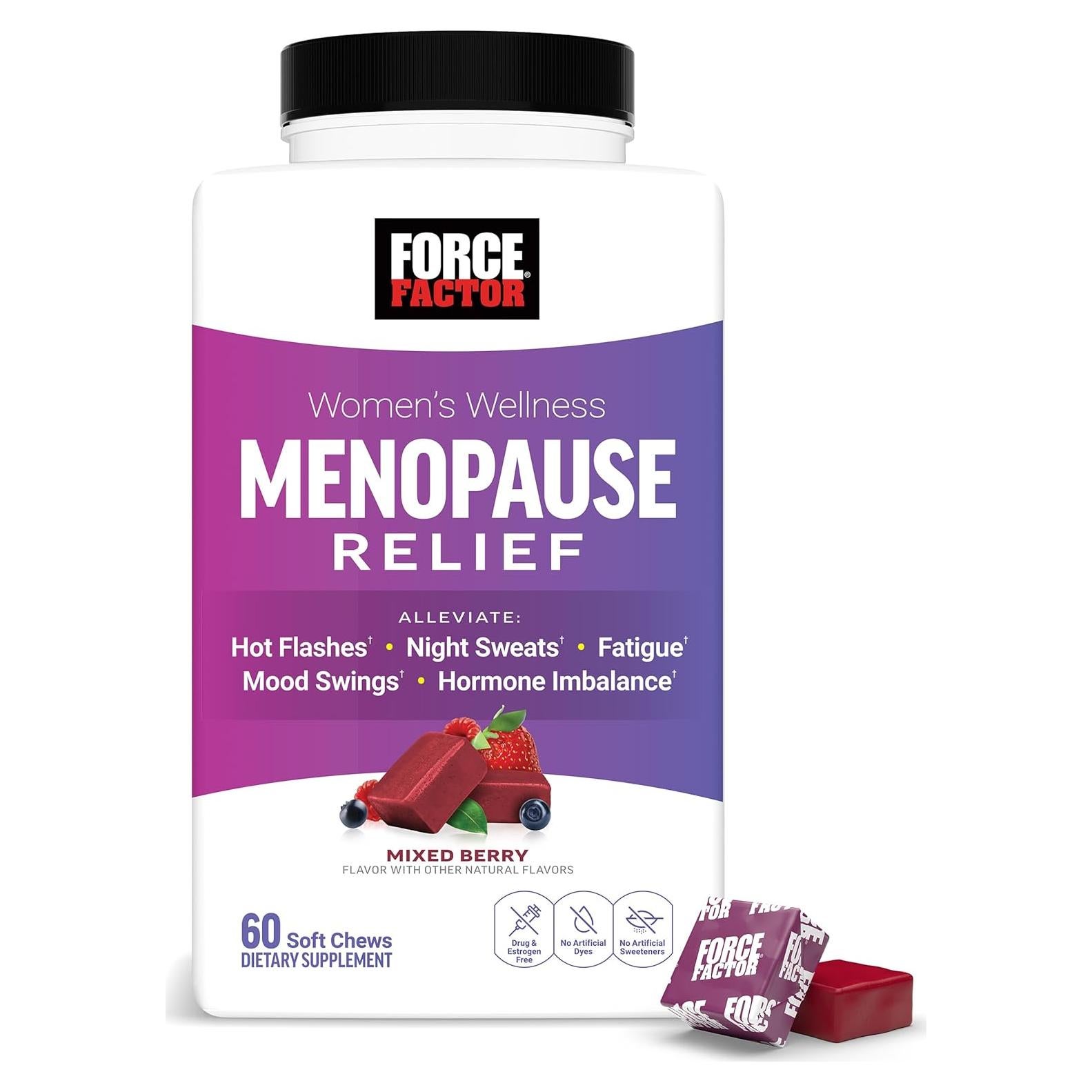 Suplemento Menopausia Force Factor 60 Gomitas Suaves