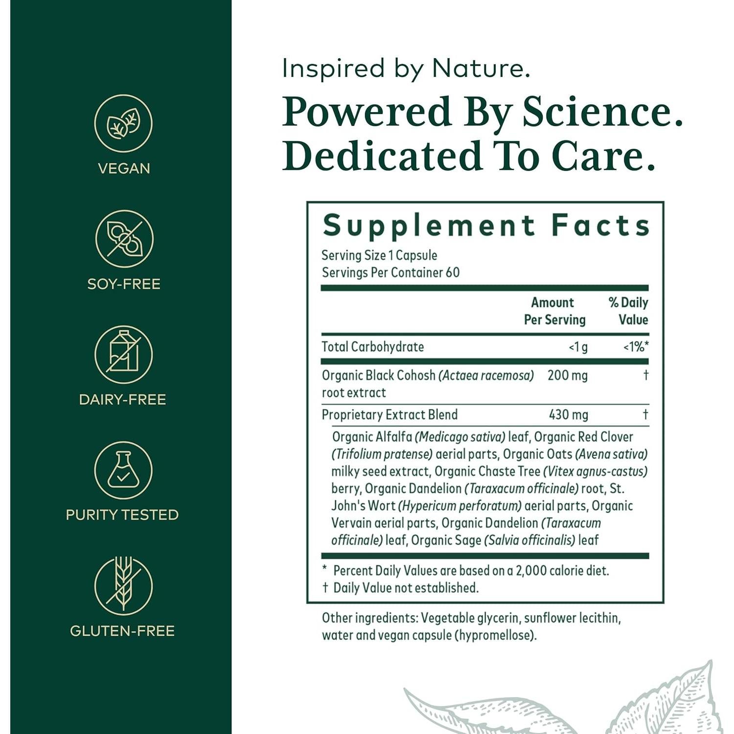 Suplemento Salud Femenina Gaia Herbs PRO - 60 Cápsulas