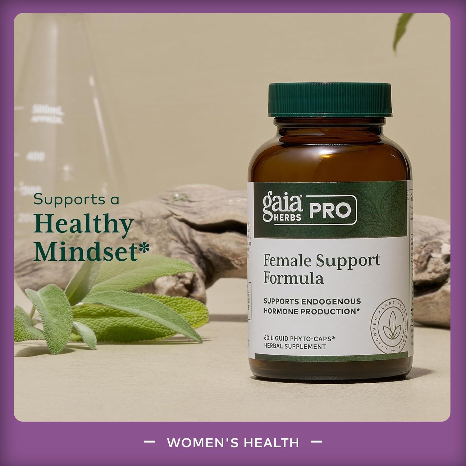 Suplemento Salud Femenina Gaia Herbs PRO - 60 Cápsulas
