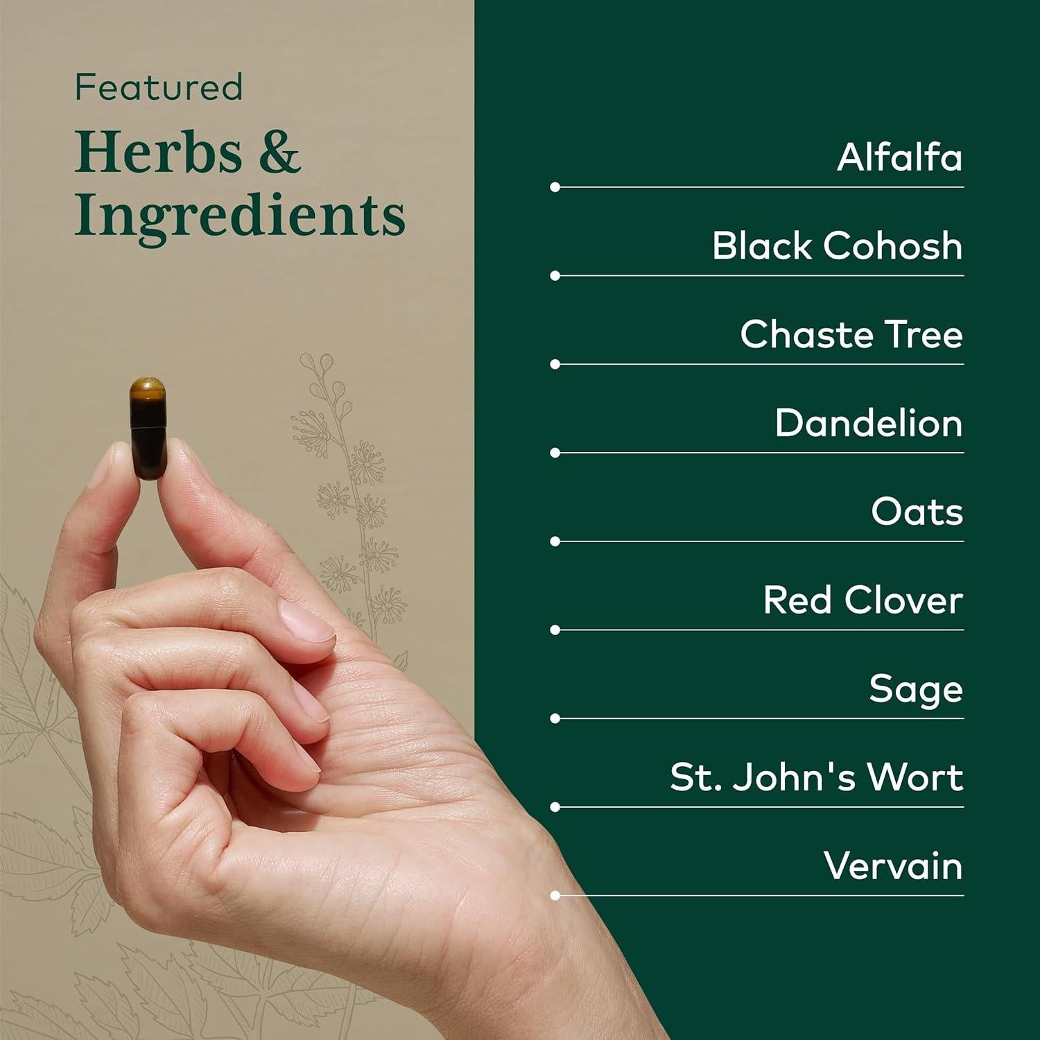 Suplemento Salud Femenina Gaia Herbs PRO - 60 Cápsulas