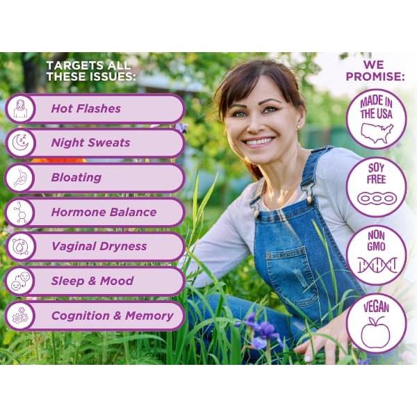 Suplemento Menopausia Clear - 60 Cápsulas de Hierbas y Probioticos