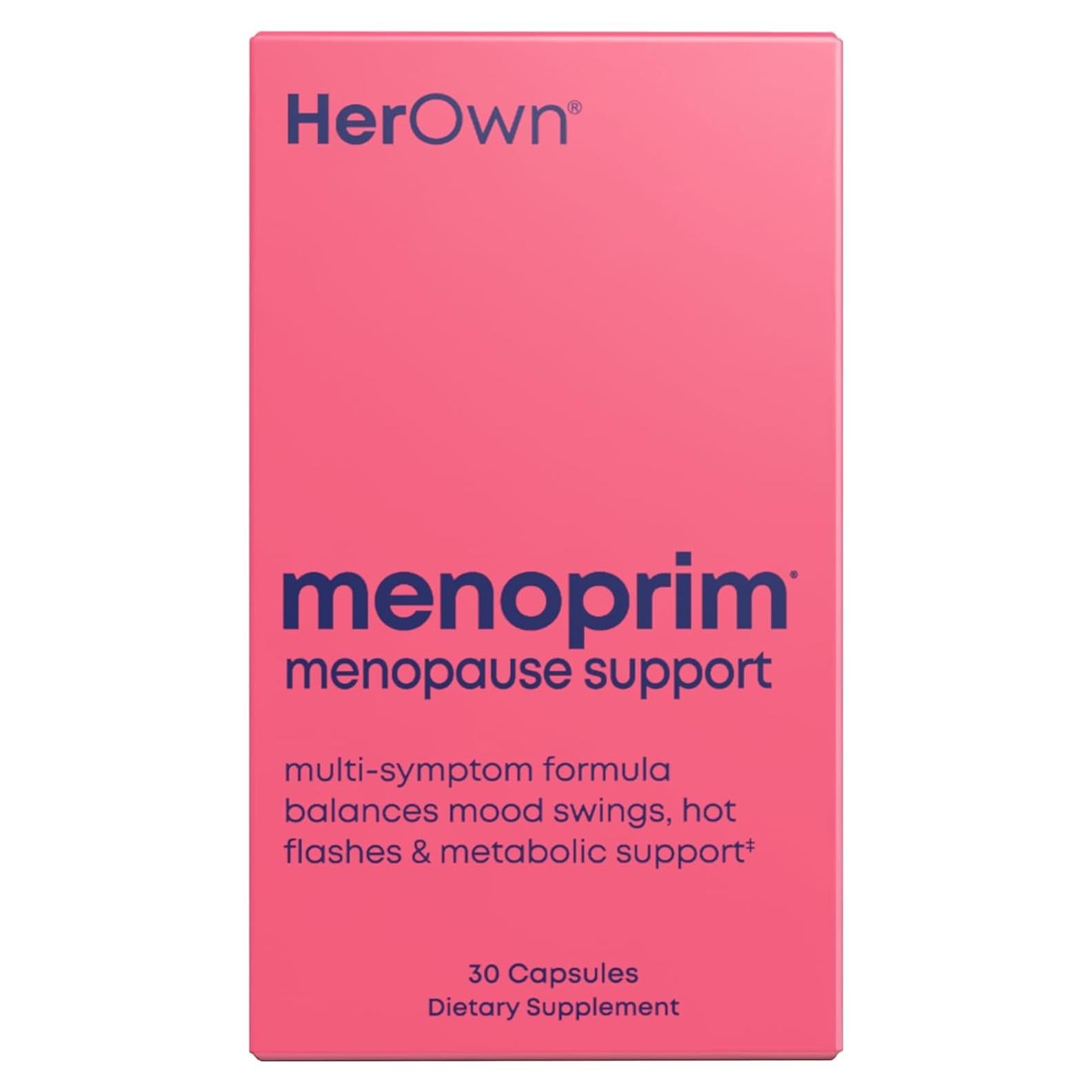 Her Own Menoprim Suplemento Menopausia 60 Cápsulas