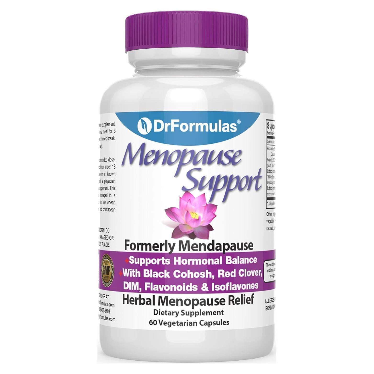Suplemento Menopausia DrFormulas 60 Cápsulas Vegetarianas