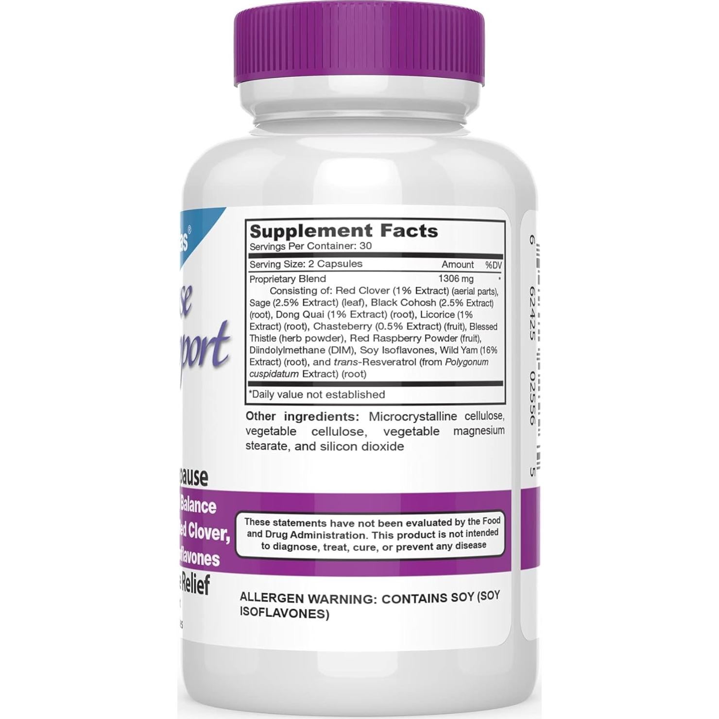 Suplemento Menopausia DrFormulas 60 Cápsulas Vegetarianas