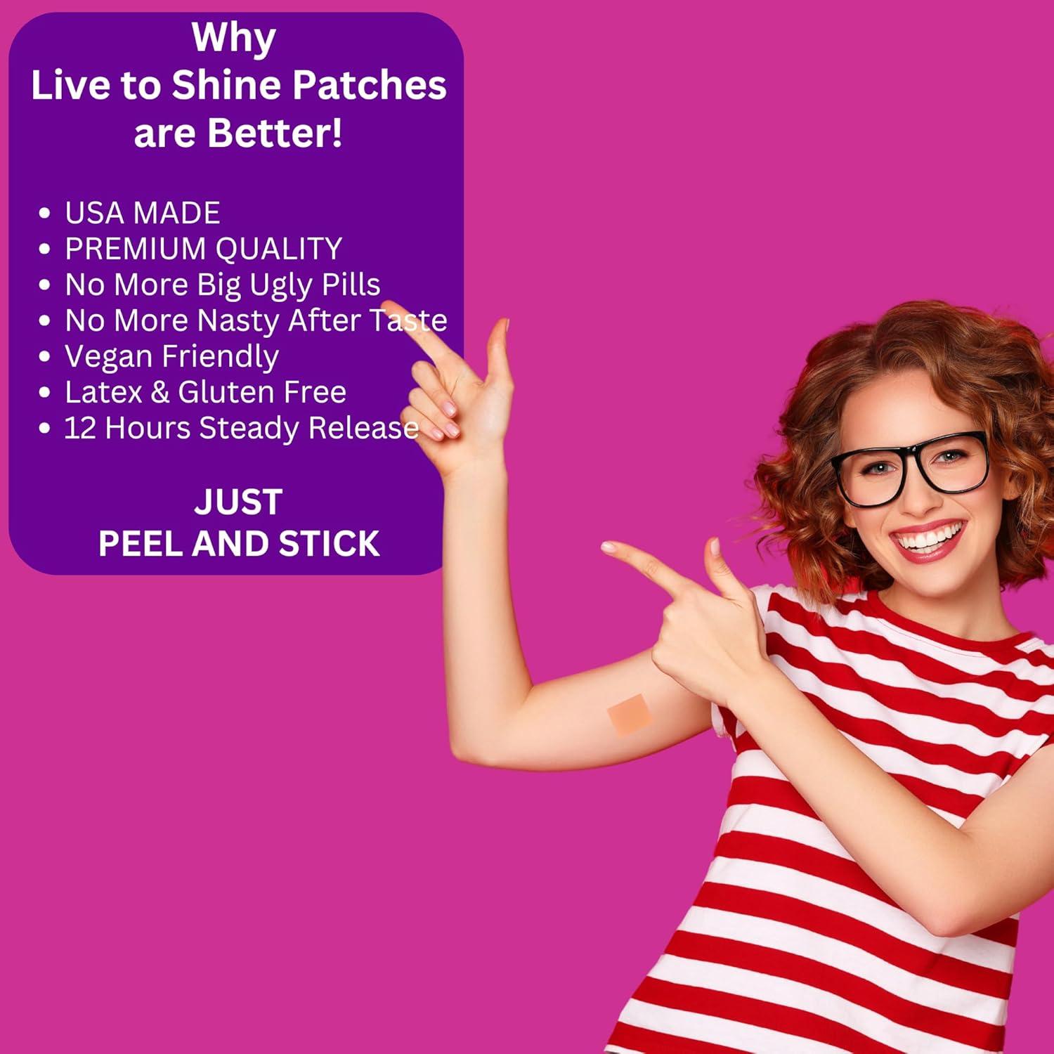 Parche Menopausia Live to Shine - 30 Parches Naturales