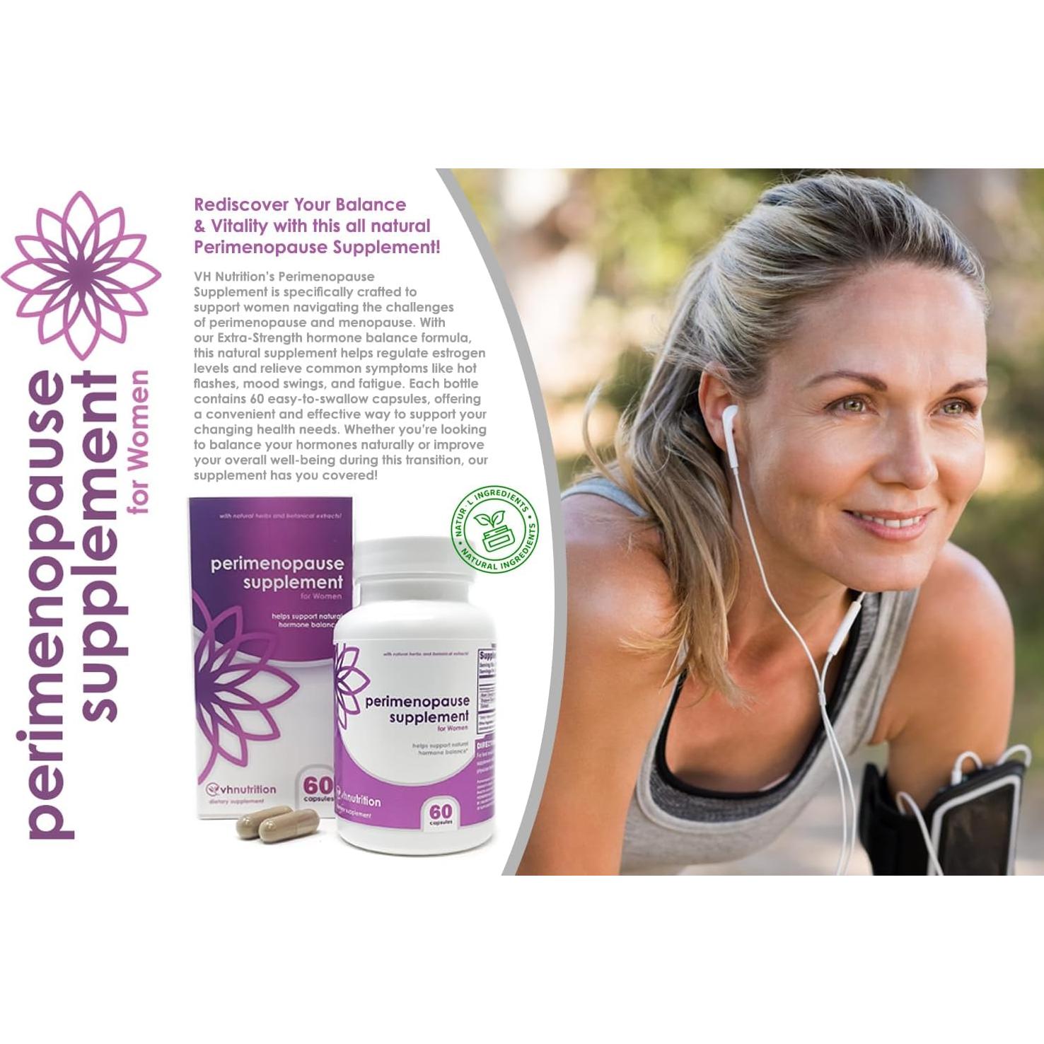 Suplemento Natural para Perimenopausia VH Nutrition 68g