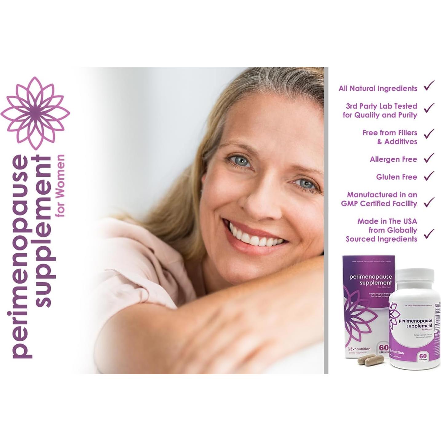 Suplemento Natural para Perimenopausia VH Nutrition 68g