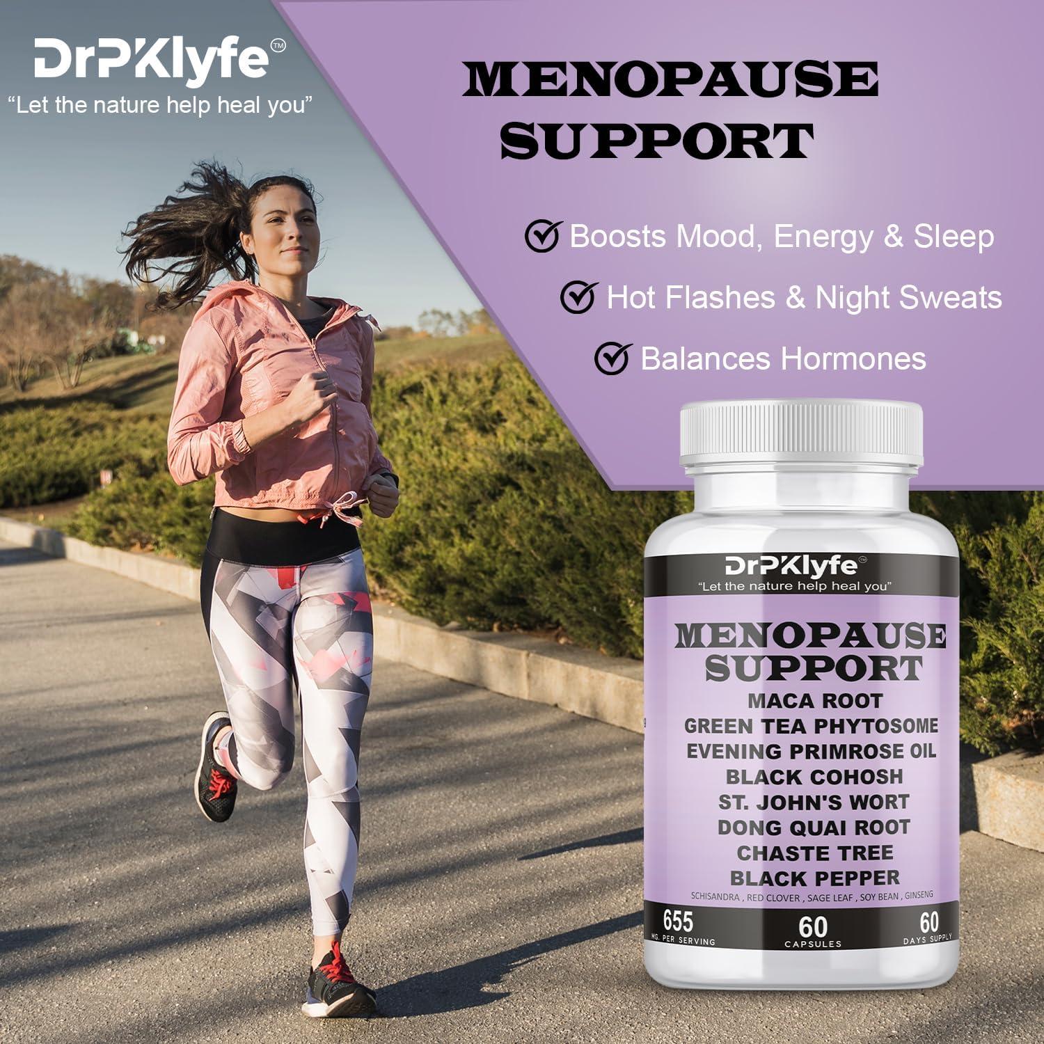 Cápsulas Suplemento Menopausia DrPKlyfe 655mg 60 Unidades