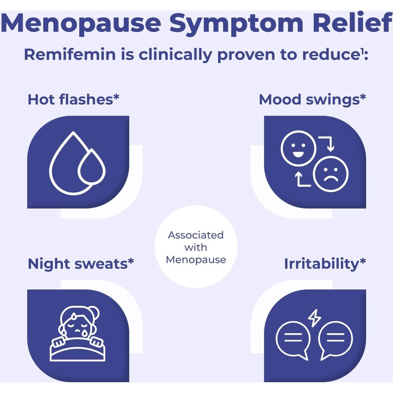 Remifemin Buenas Noches - Suplemento Menopausia 60 Tabletas