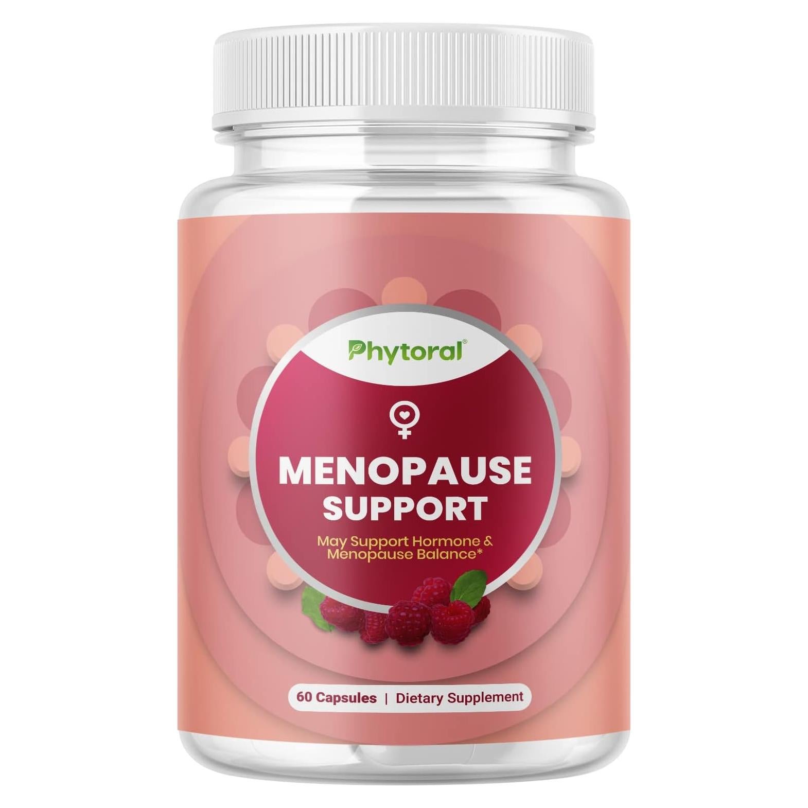 Suplemento Herbal Phytoral Menopausia 60 Cápsulas - Alivio Sofocos