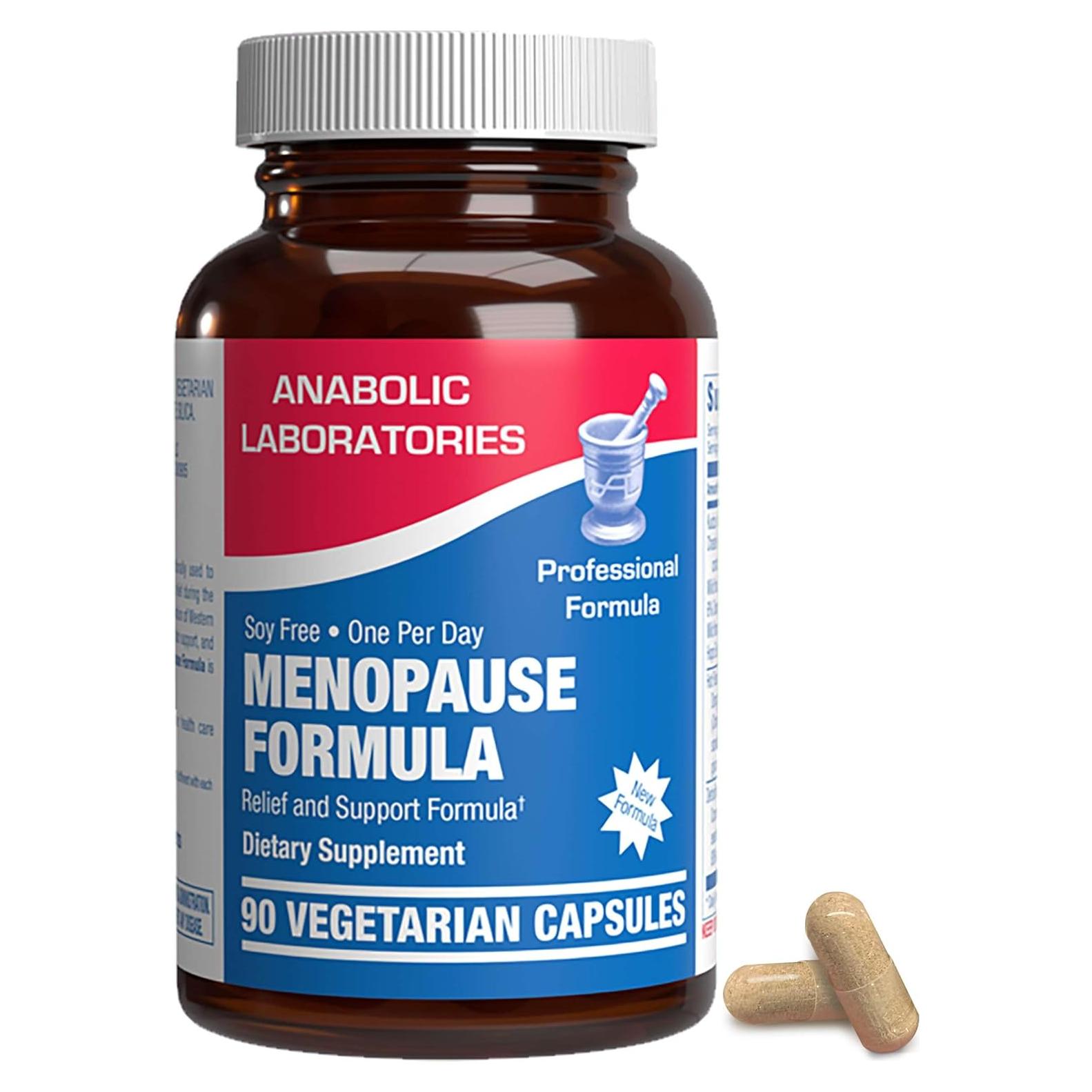 Suplemento Fitoestrógenos Anabolic Labs 30 Cápsulas Menopausia