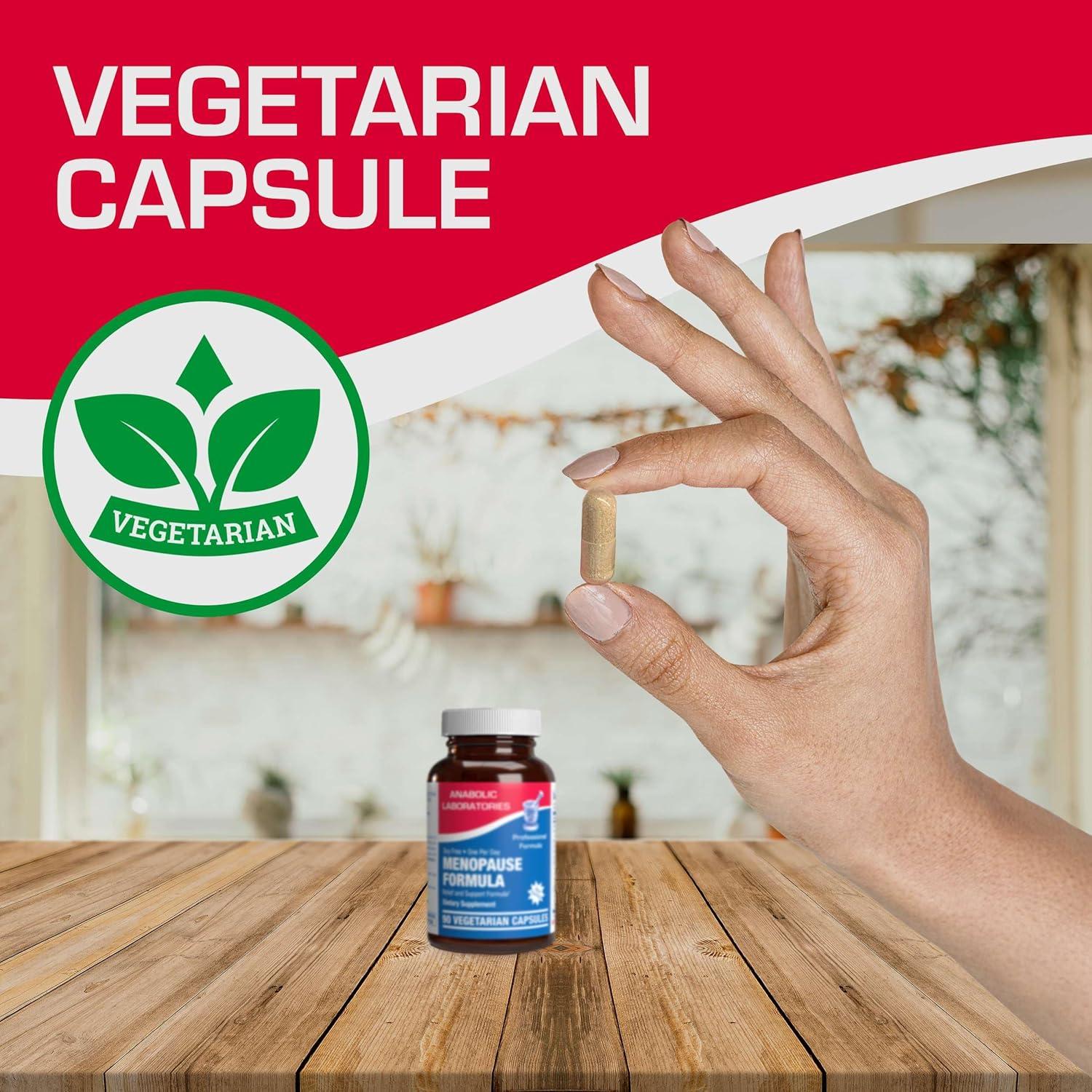 Suplemento Fitoestrógenos Anabolic Labs 30 Cápsulas Menopausia