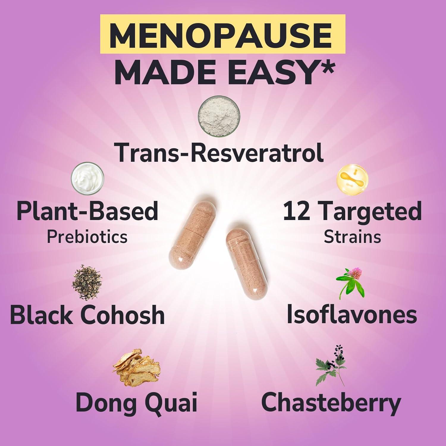 Probioticos Vitalibre para Menopausia 70 Mil Millones CFU 30 Ct