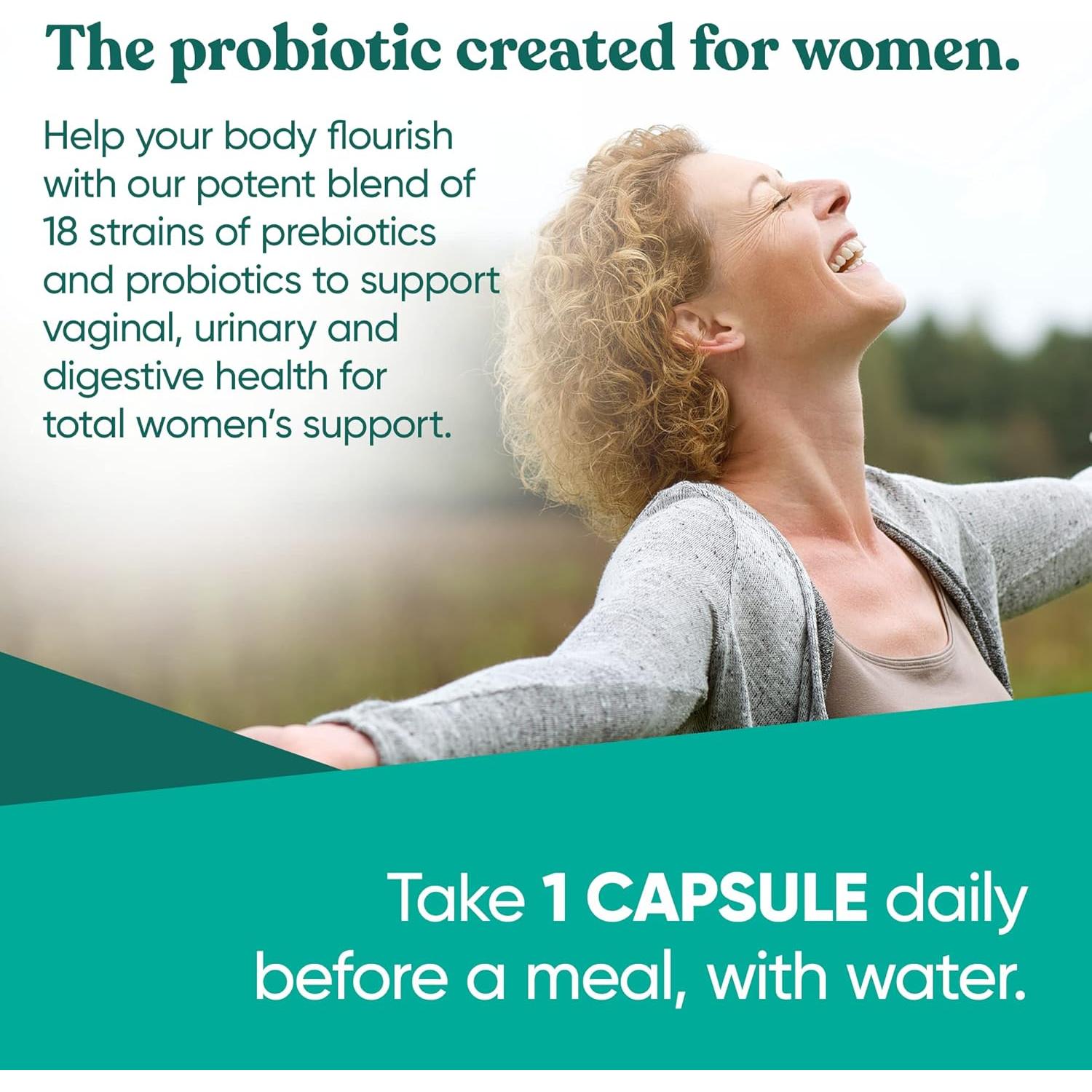 Suplemento Menopausia Eu Natural - Alivio Hormonal y Probioticos