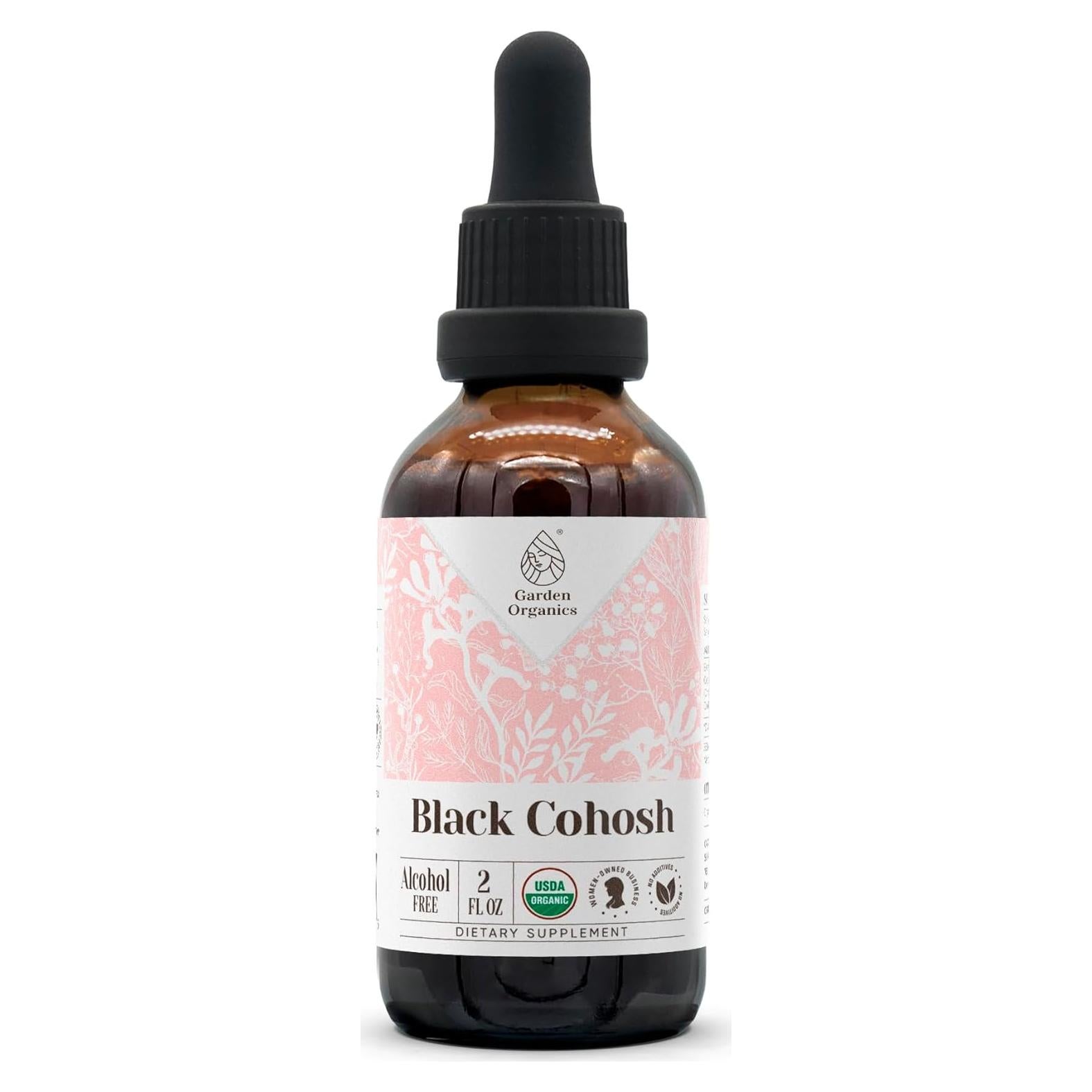 Cohosh Negro Extracto Orgánico Garden Organics 59 ml Sin Alcohol