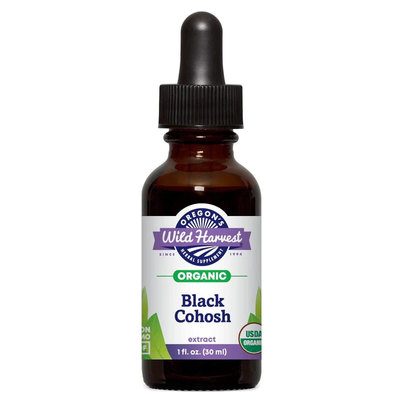 Extracto Orgánico de Cohosh Negro Oregon's Wild Harvest 30ml