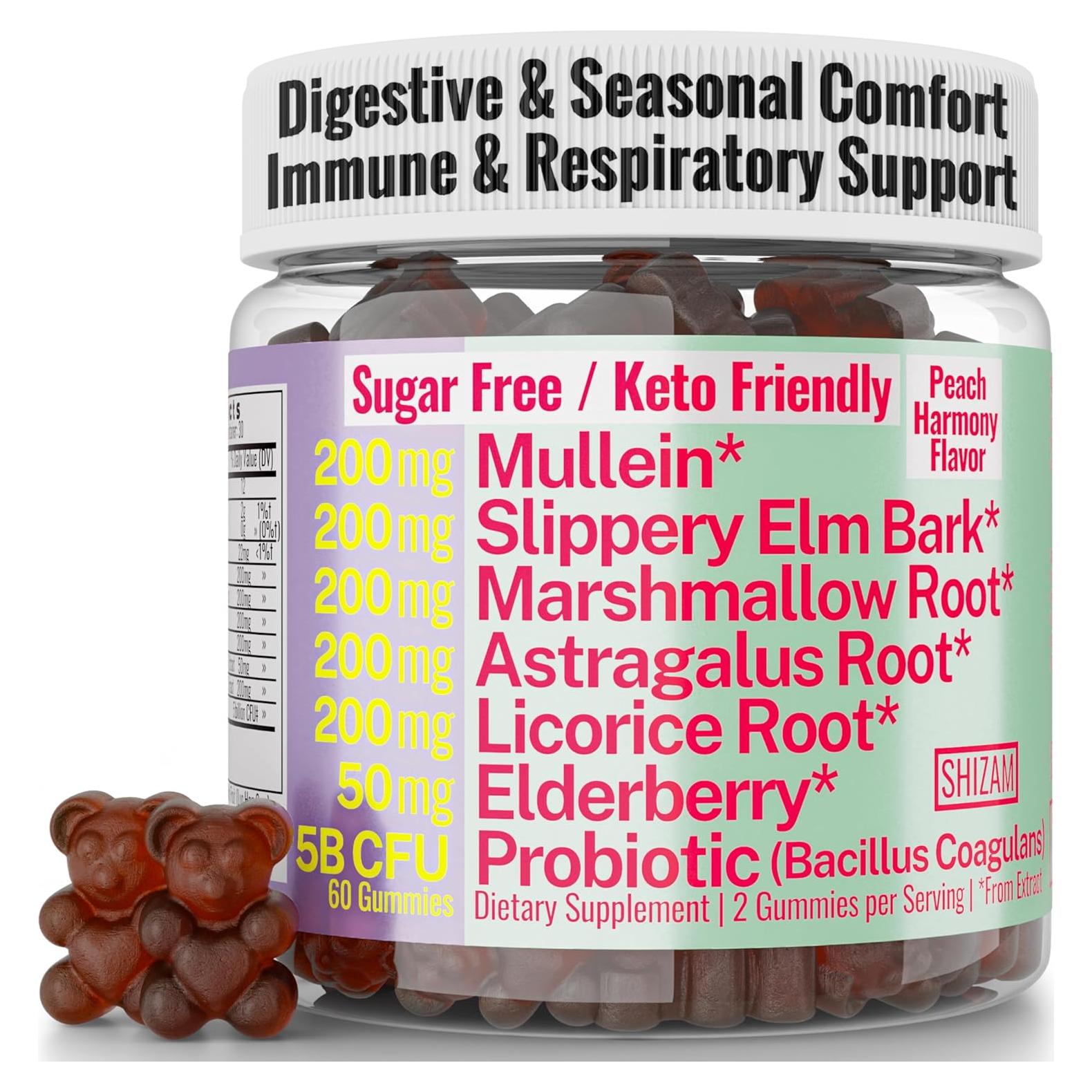 Gomitas Probioticas Shizam - Sin Azúcar, Veganas, Keto