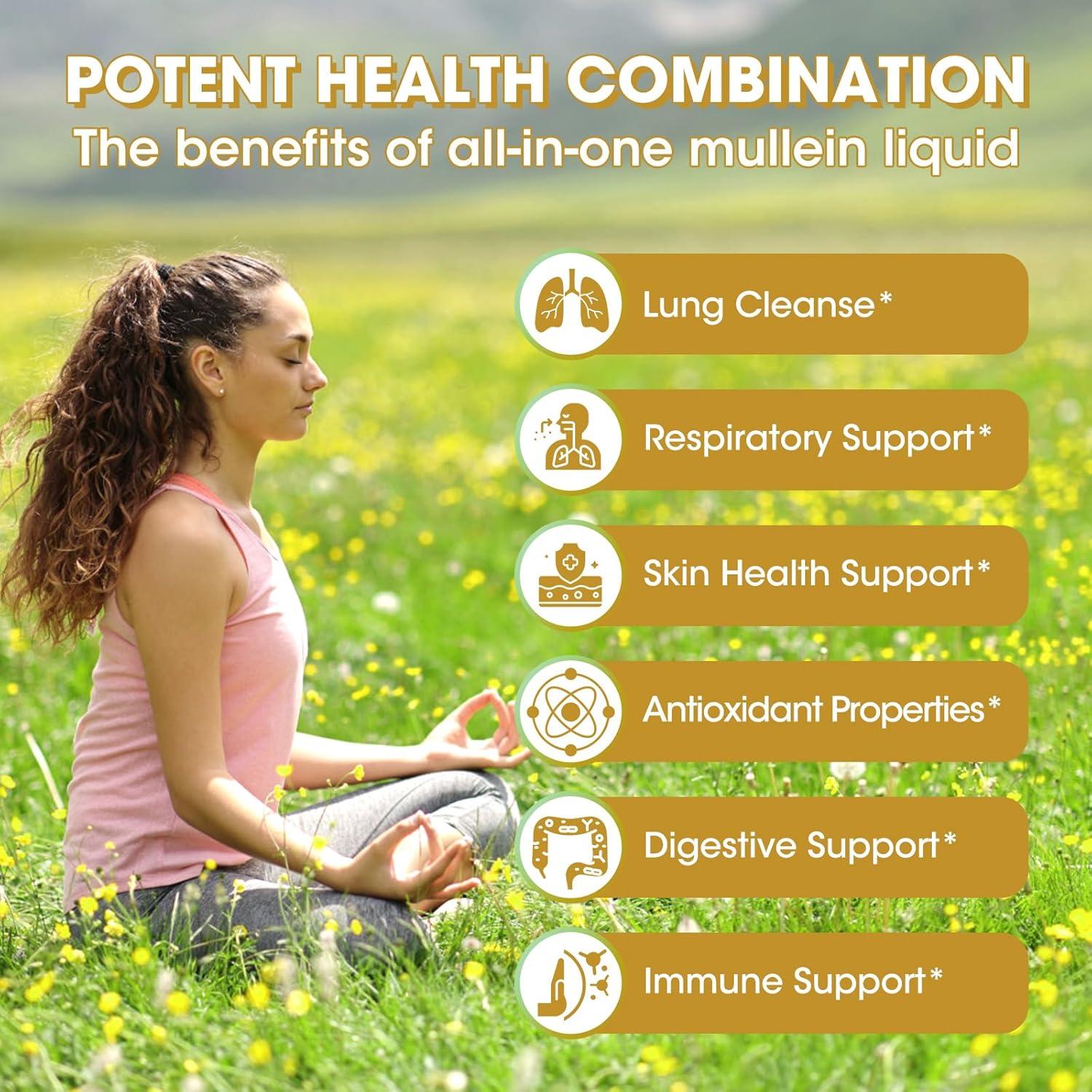 Gotas de Mullein Catfit 59 ml - Soporte Respiratorio Natural