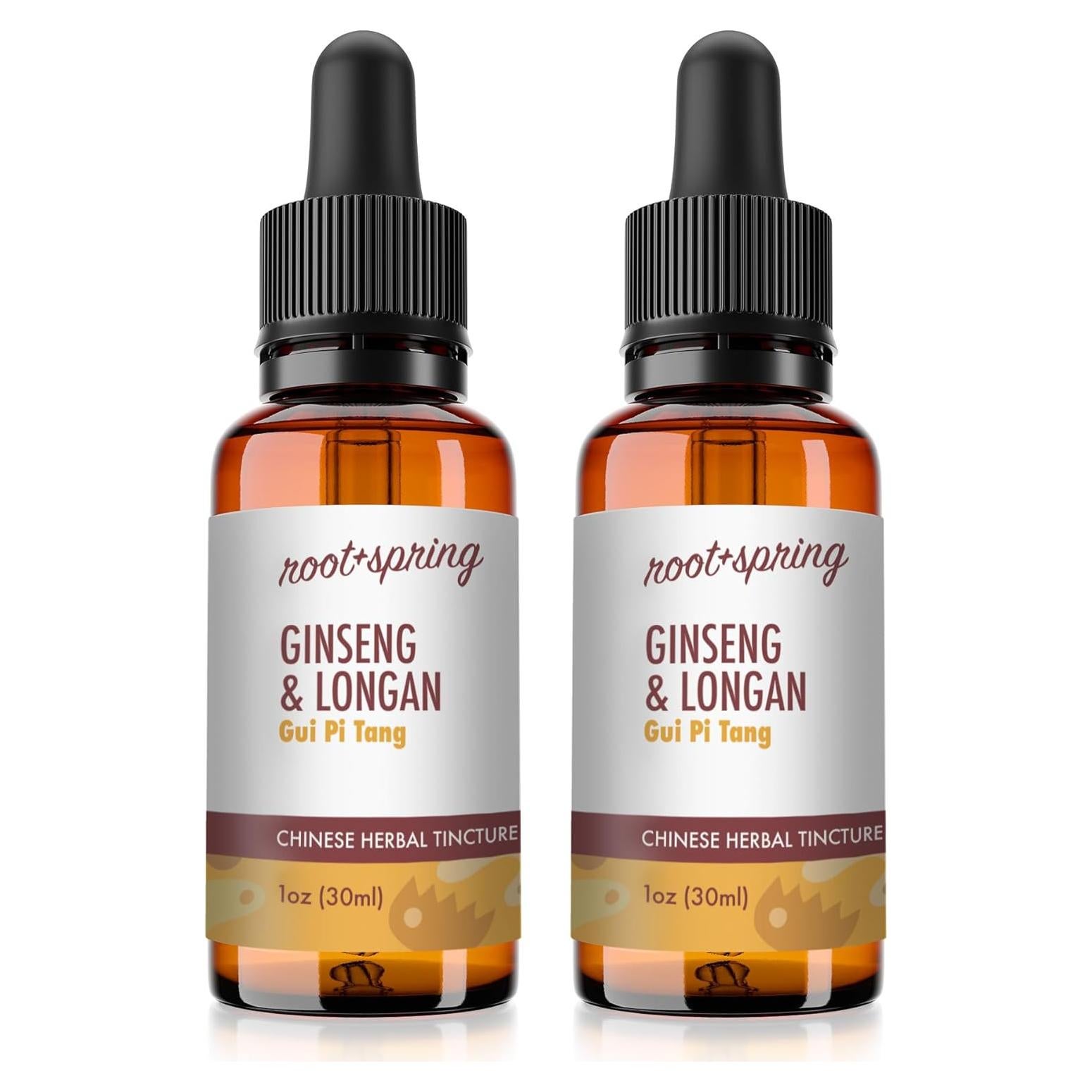 Ginseng y Longan Gui Pi Tang - Extracto Herbal 30 ml x 2
