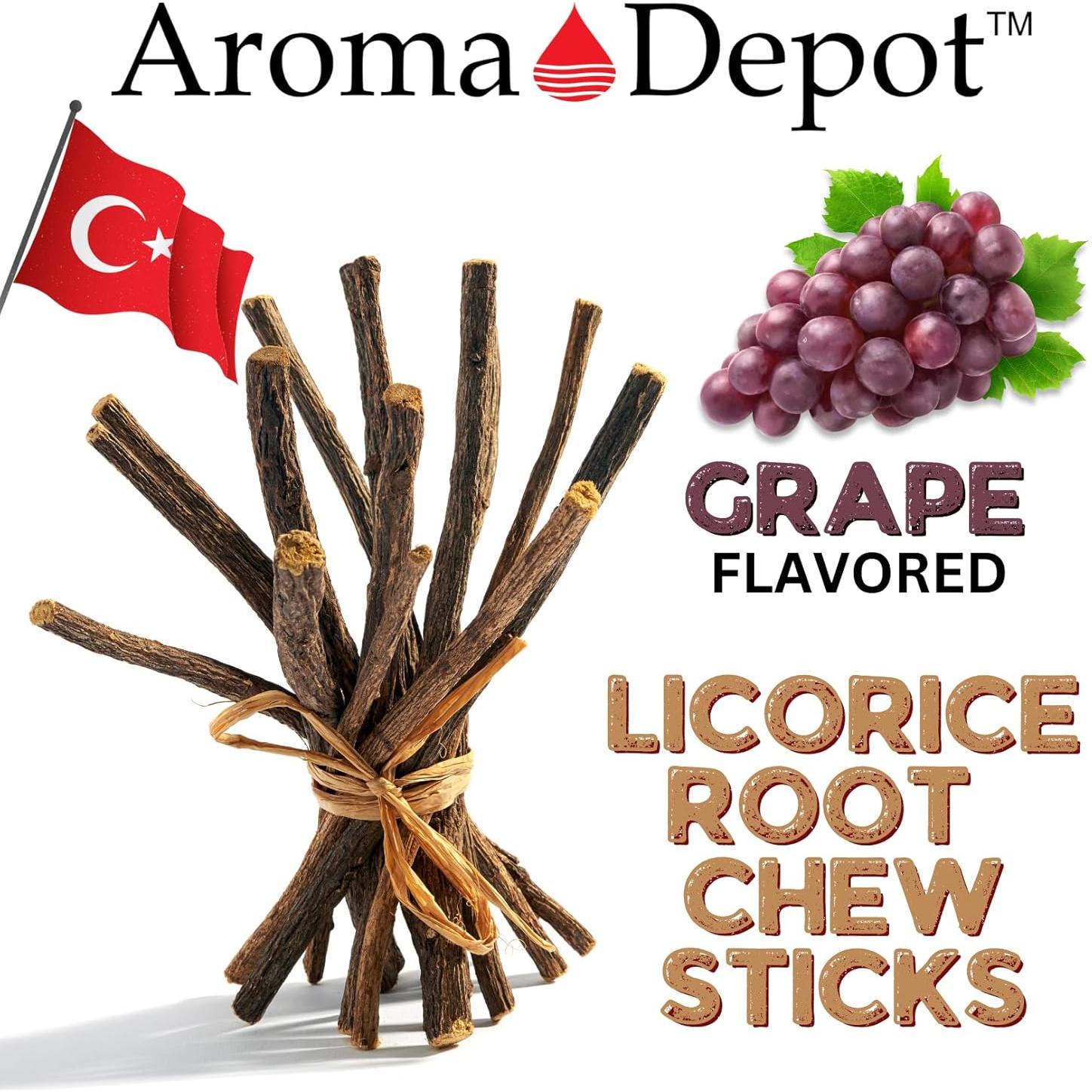 Palitos de Regaliz Sabor Uva Aroma Depot 227 g 100% Natural