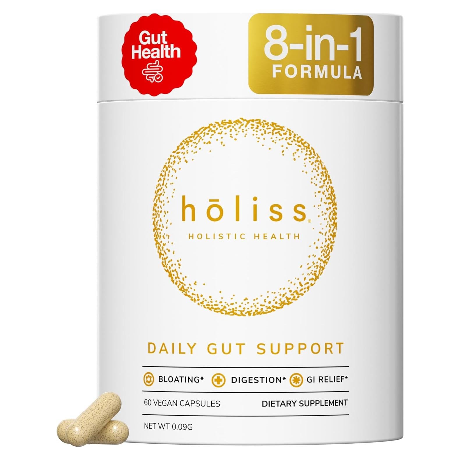 Cápsulas Diarias de Salud Intestinal höliss - 60 Unidades