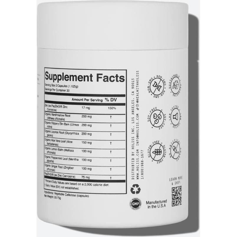 Cápsulas Diarias de Salud Intestinal höliss - 60 Unidades