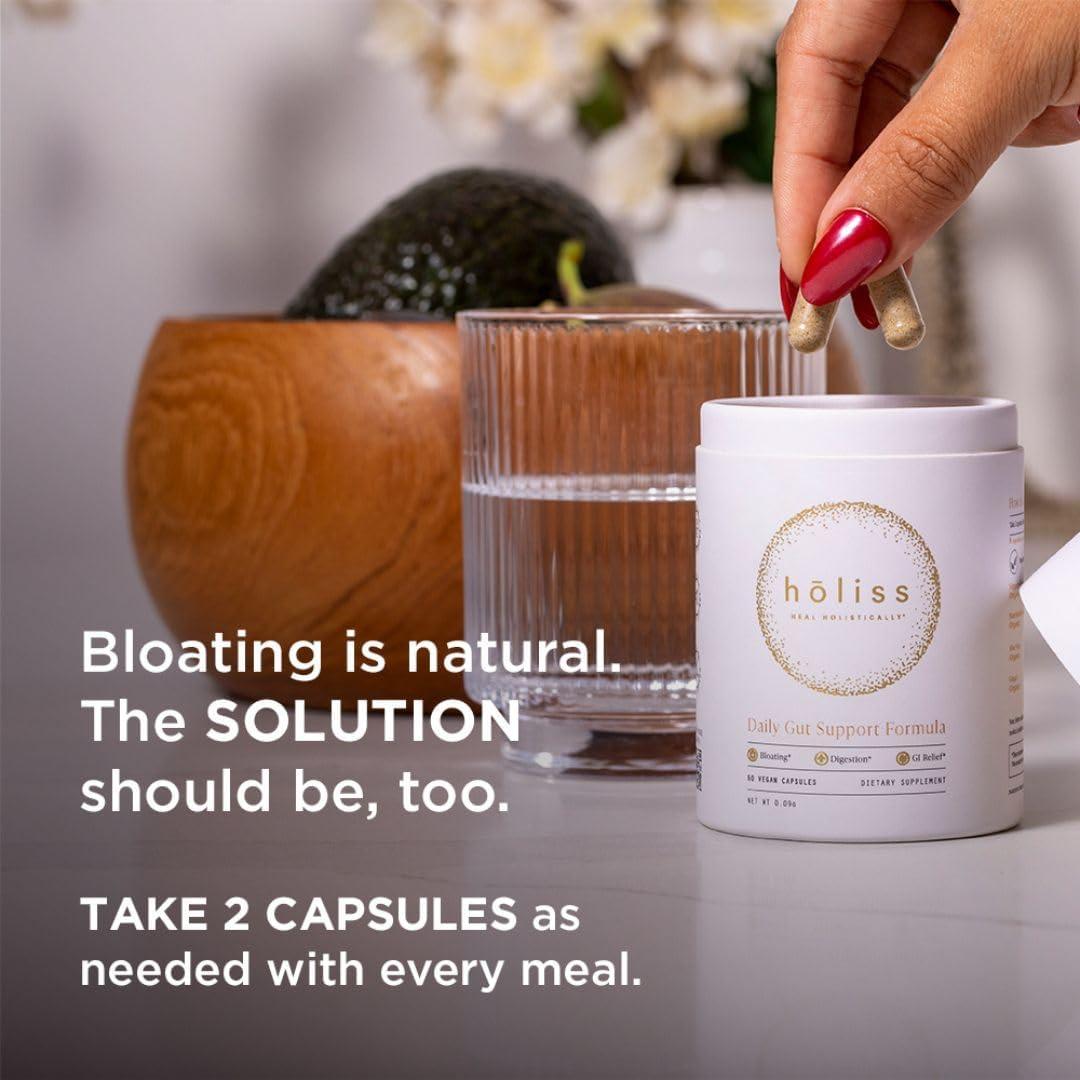 Cápsulas Diarias de Salud Intestinal höliss - 60 Unidades