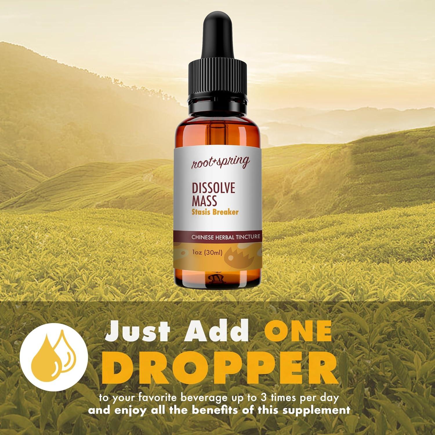 Dissolve Mass - Tintura Herbal Concentrada 30 ml x 4 - root + spring