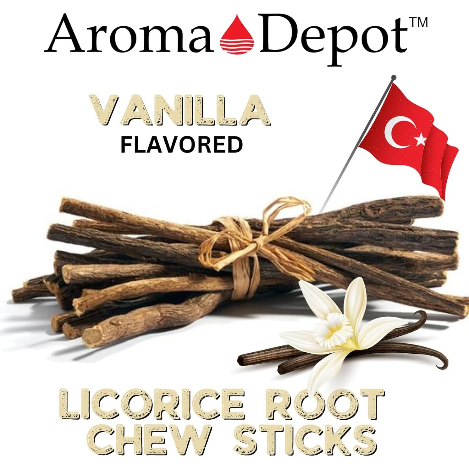 Palitos de Regaliz Aroma Depot Vainilla 113g - Salud Oral